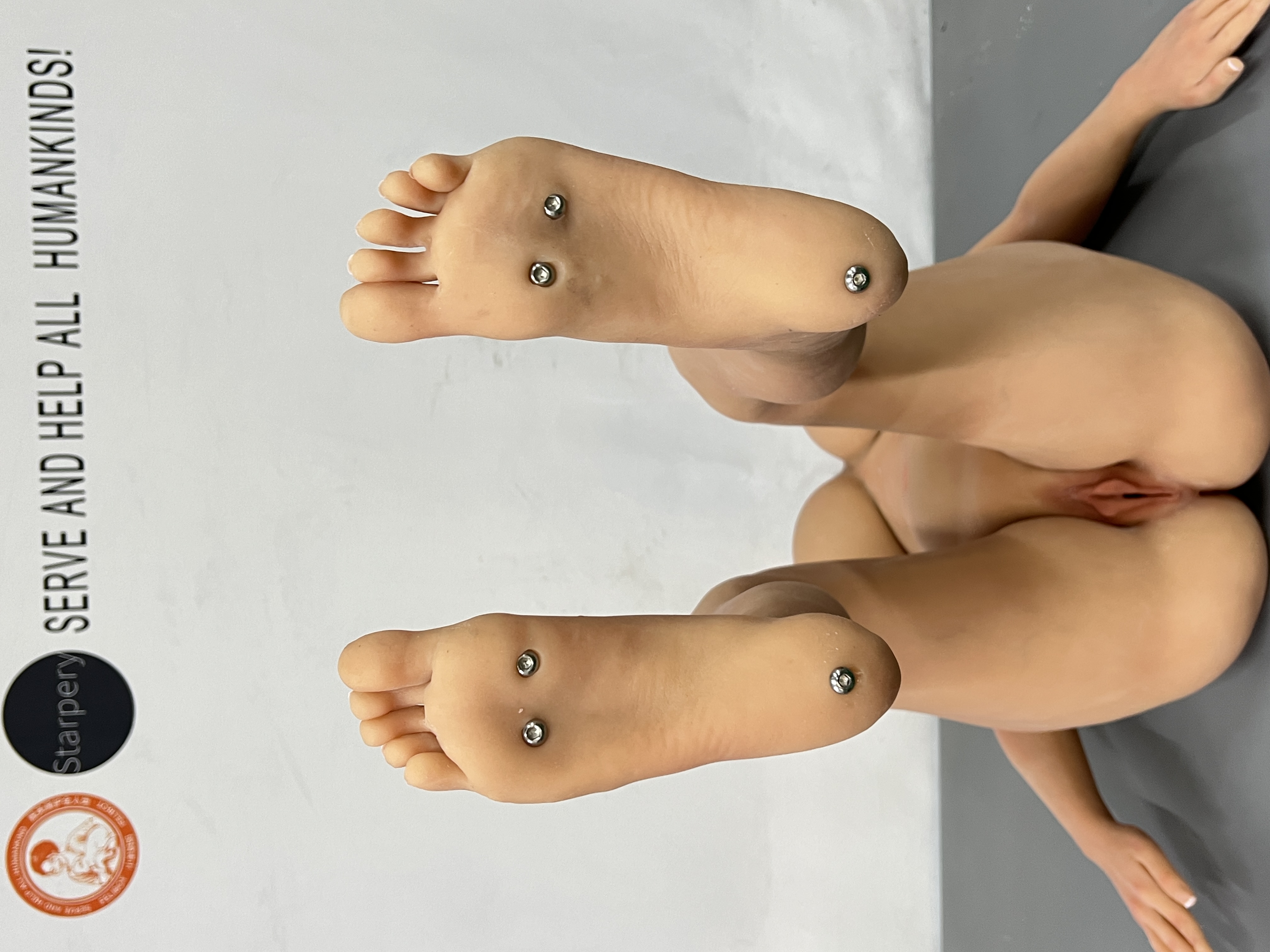 (US Stock) 4ft9/150cm F Cup Tan Skin Mature Sex Doll - Zoey