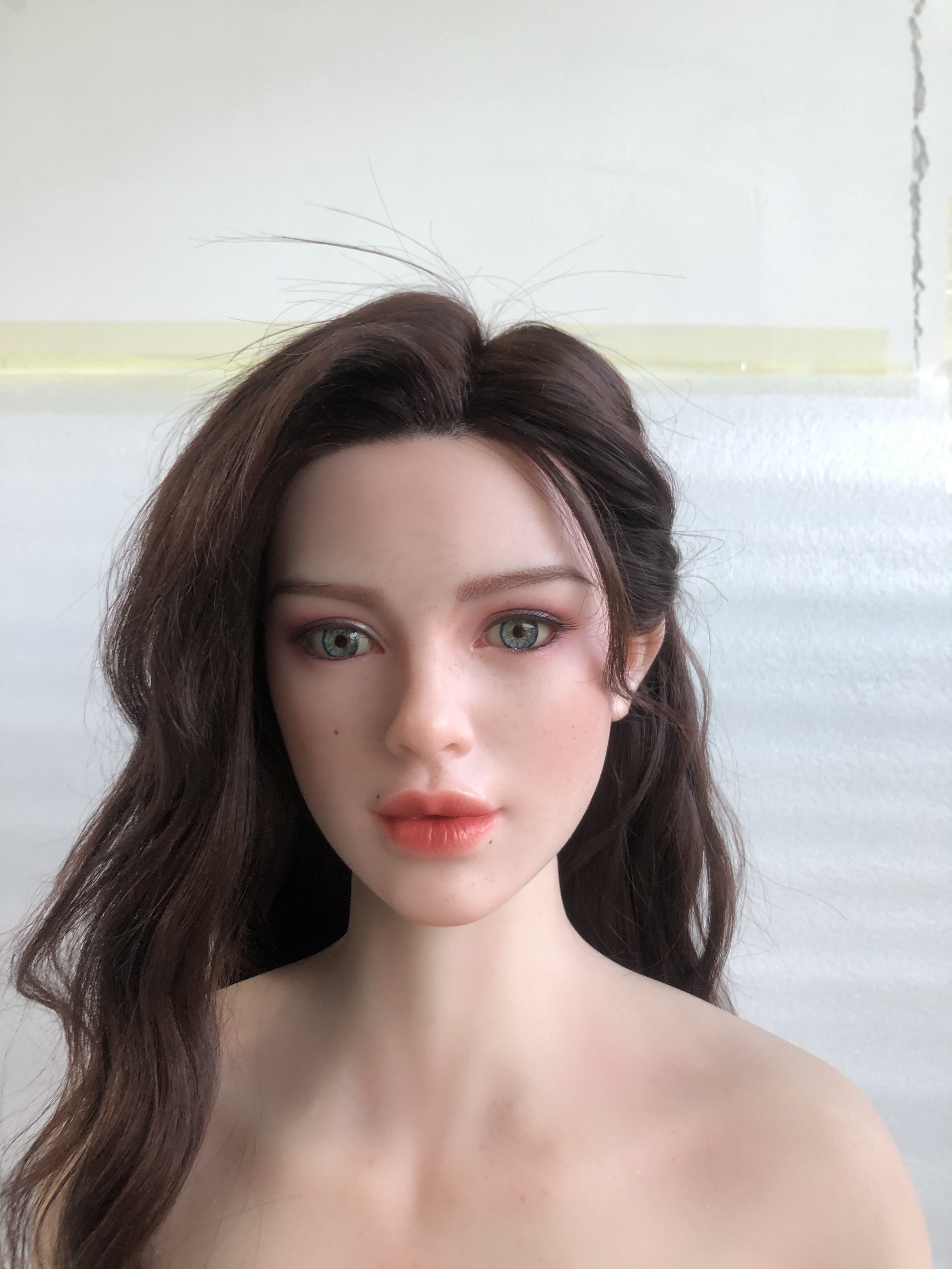 5ft6/171cm A Cup Silicone Head American Sex Doll - Hedy