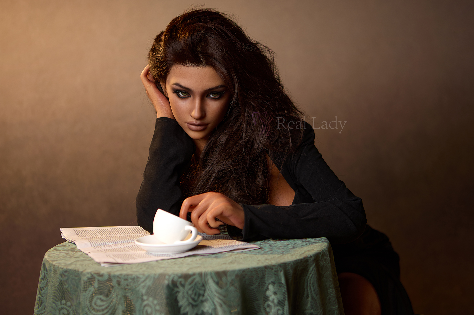 4ft9/150cm E Cup Silicone Petite Tan Sex Doll ROS MAX R8 - Lena