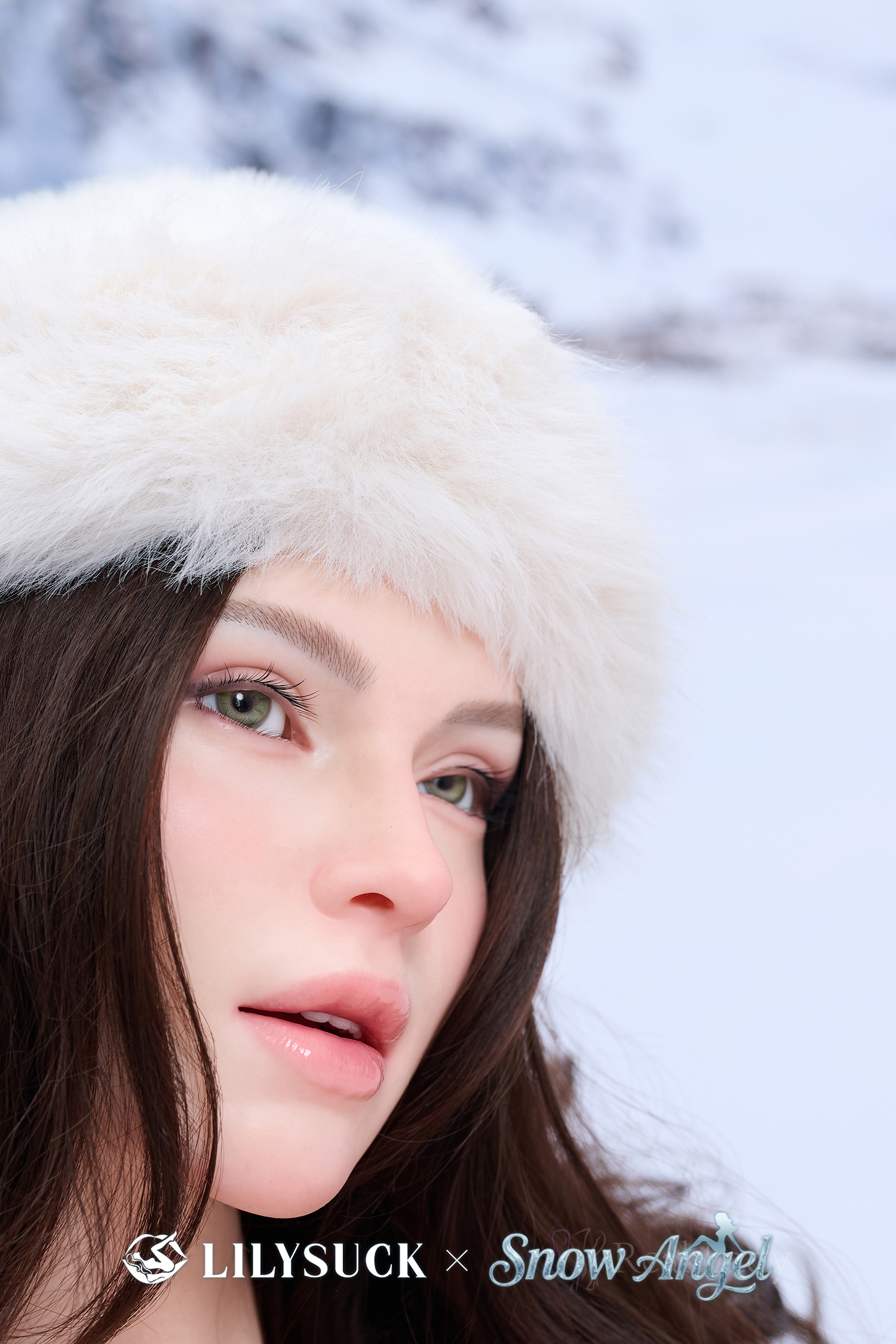 5ft6/170cm E Cup Silicone Snow Angel Sex Dolls ROS MAX R16 – Helena