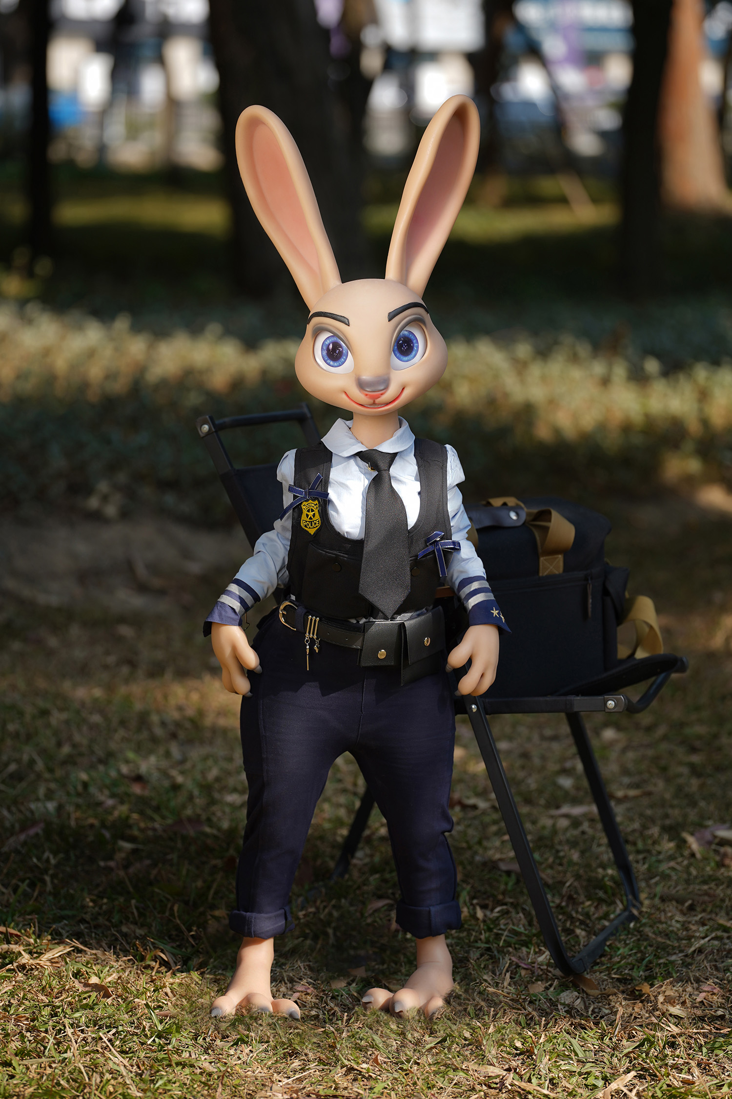 Silicone C Cup Seamless Neck ROS Rabbit Sex Doll - Rabbitie