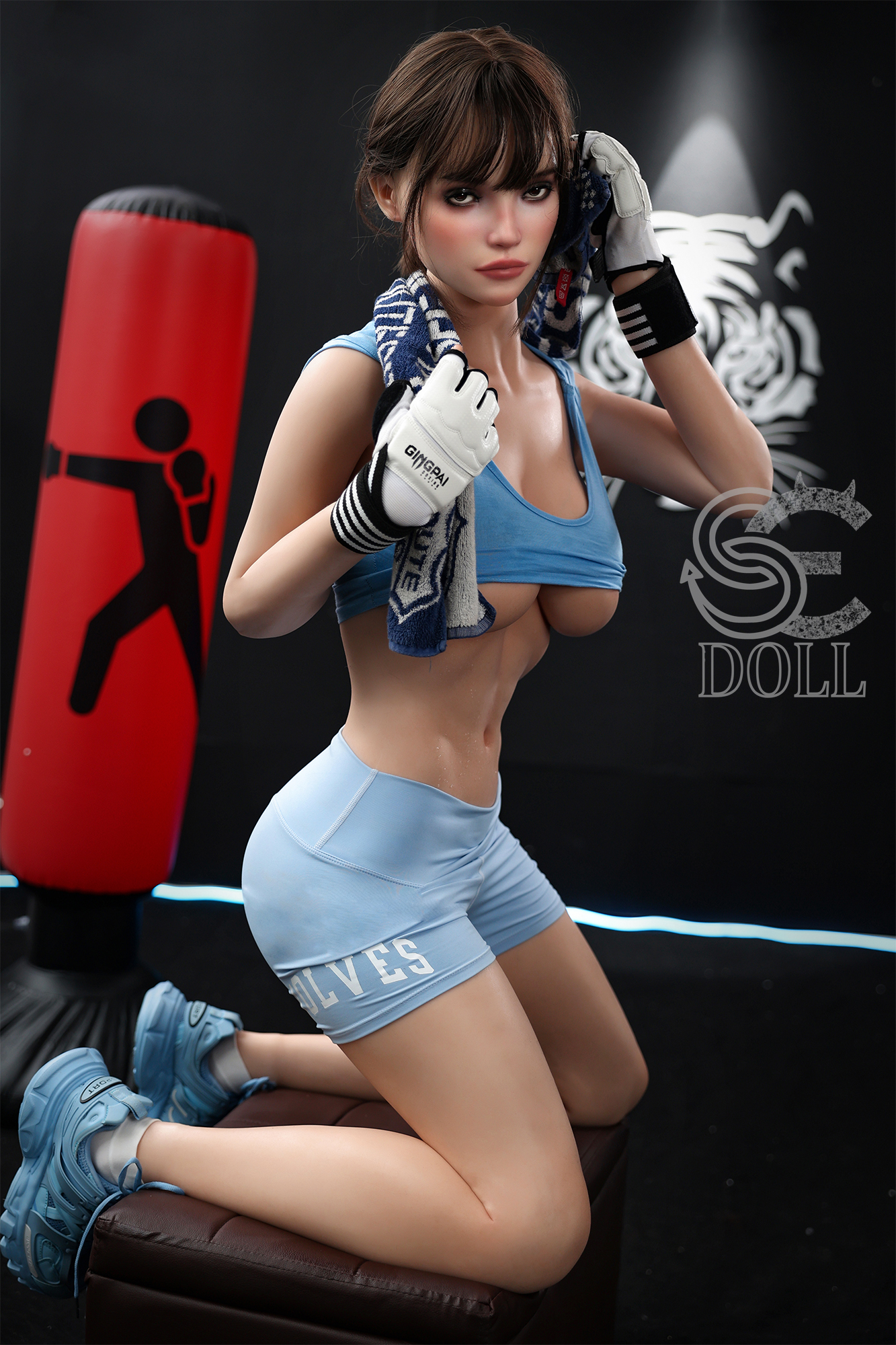 Sultry 5ft5 E Cup Boxing Sex Doll | High-Quality Silicone