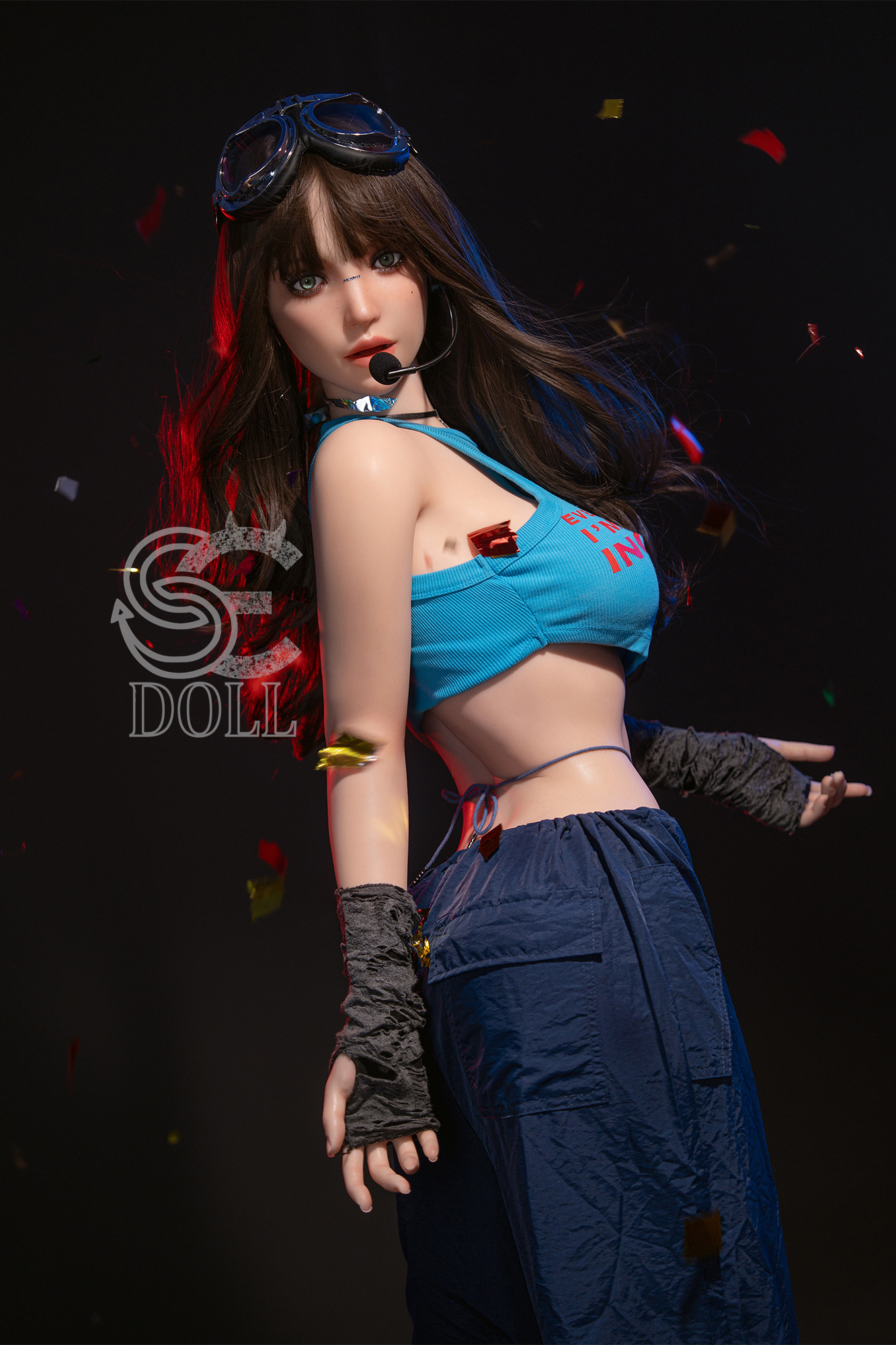 5ft5/167cm E Cup Silicone Girls Group Sex Doll - Jenny.A - material detail 2