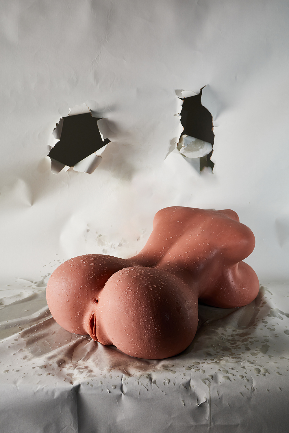 Flora 58# - 57.3LB STPE Big Boobs Sex Doll Torso