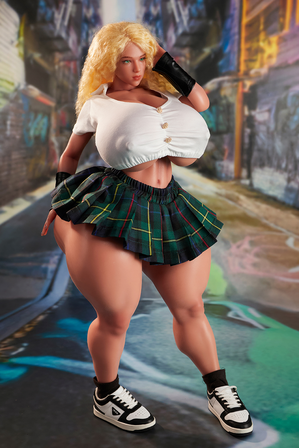 Si70 Chace - Silicone BBW Mini Sex Doll