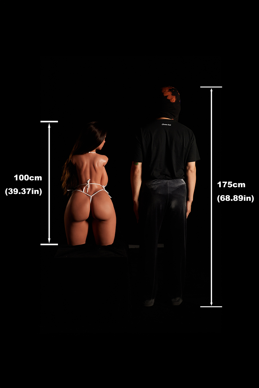 Hazel 884# - 48.5LB BBW Silicone Sex Doll Torso (Lightweight Edition)