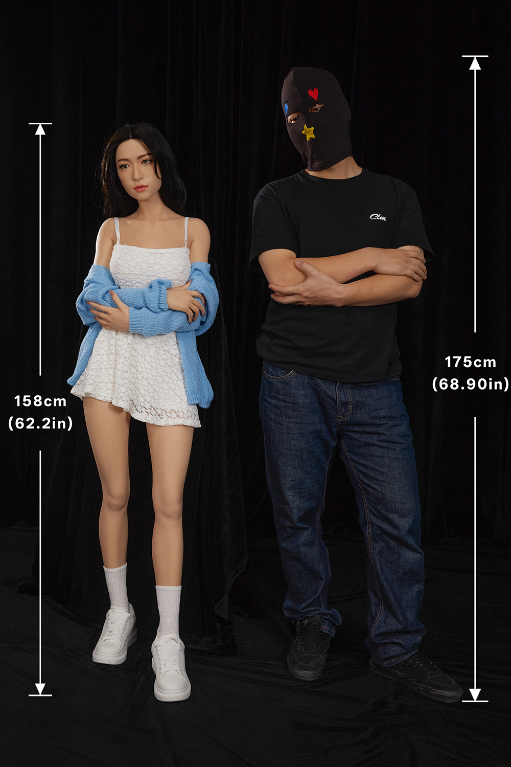 5ft2/158cm D Cup Silicone Asian Sex Dolls (Ultra-LightWeight) - Mayu