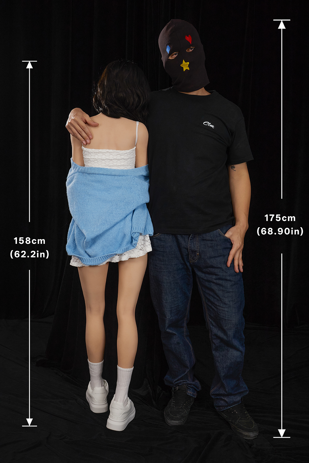 5ft2/158cm D Cup Silicone Asian Sex Dolls (Ultra-LightWeight) - Mayu