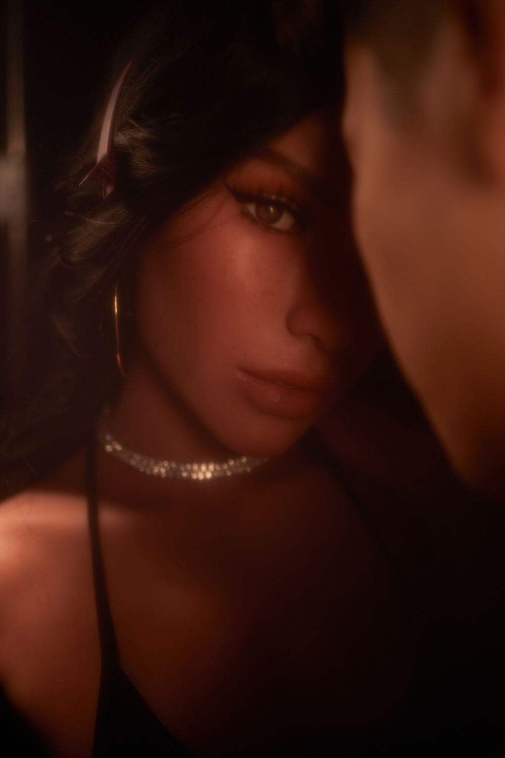 Carmen 661# - 30.75LB Flat Chest Silicone Sex Doll Torso (Lightweight Edition)