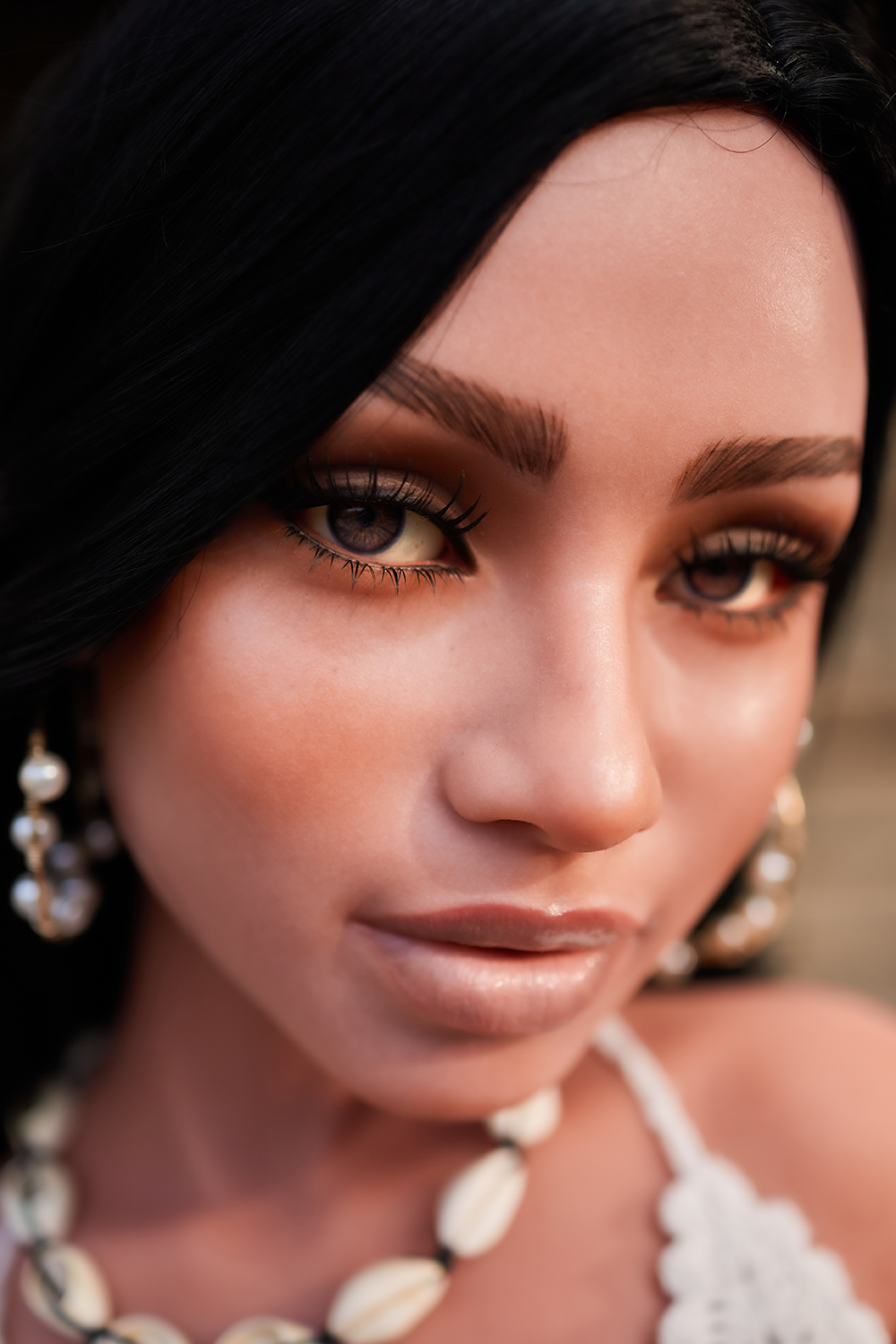 Raven 881# - 30.2LB Flat Chest Silicone Sex Doll Torso (Lightweight Edition)