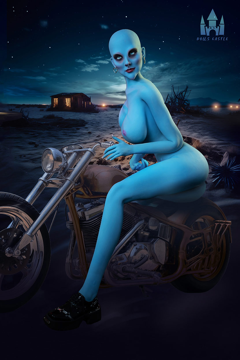 5ft6/170cm G Cup TPE Alien Sex Doll - Gracie