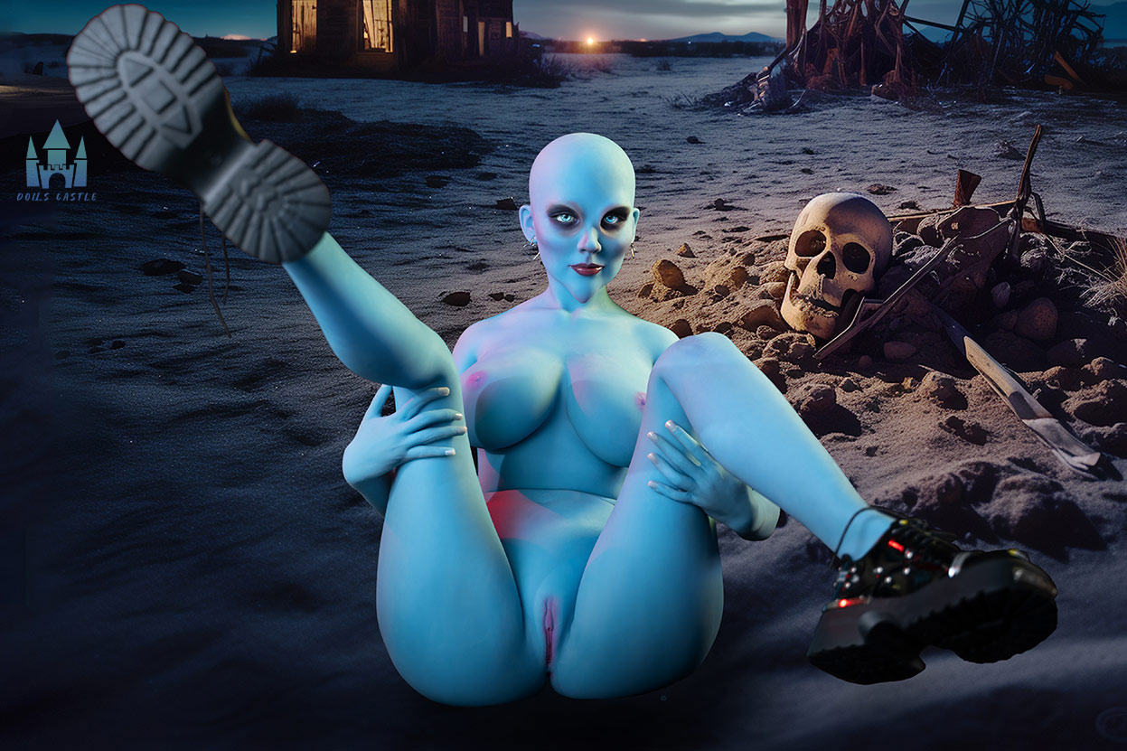 5ft6/170cm G Cup TPE Alien Sex Doll - Gracie