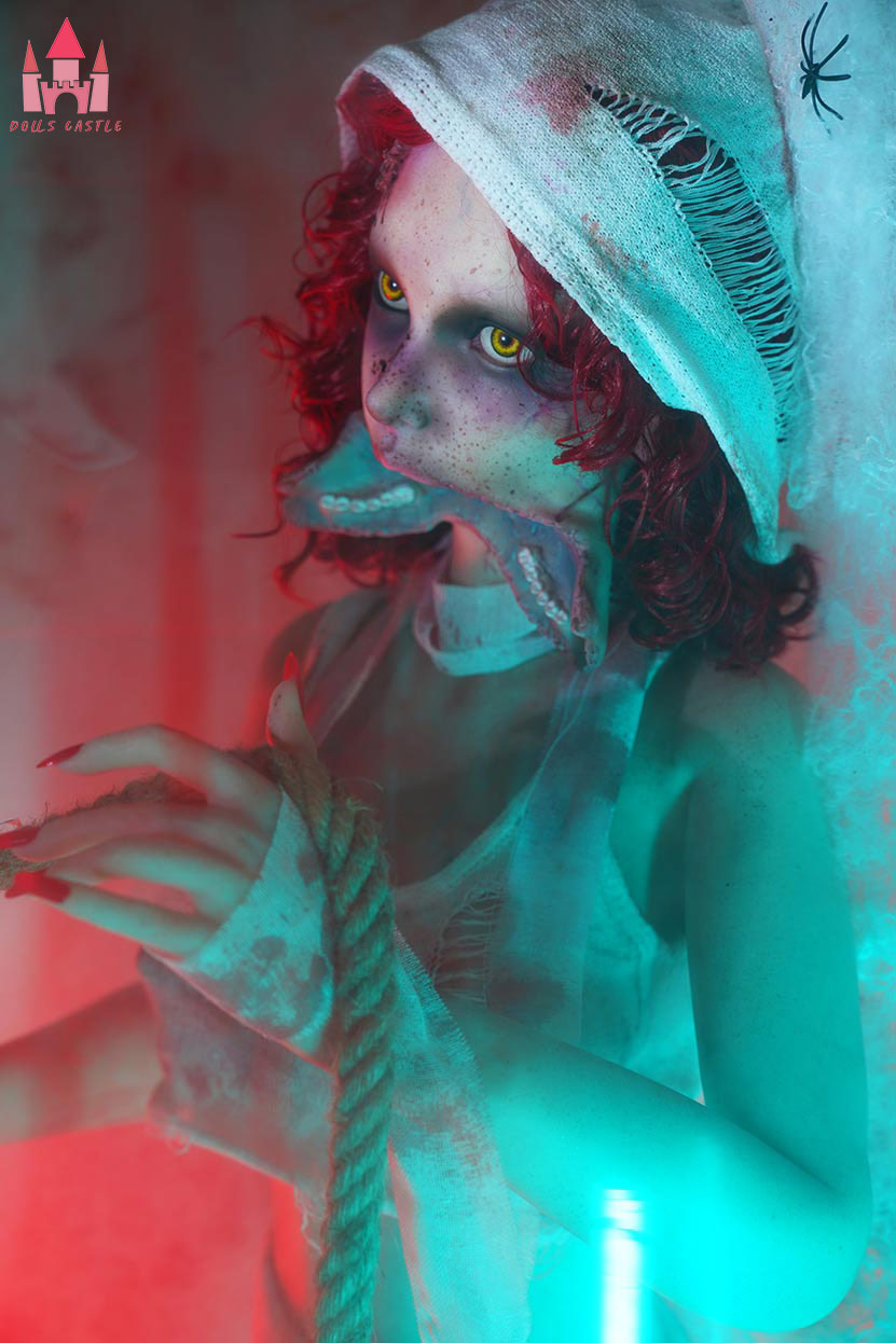 5ft1/156cm D Cup Silicone Zombie Sex Doll - Elizabeth