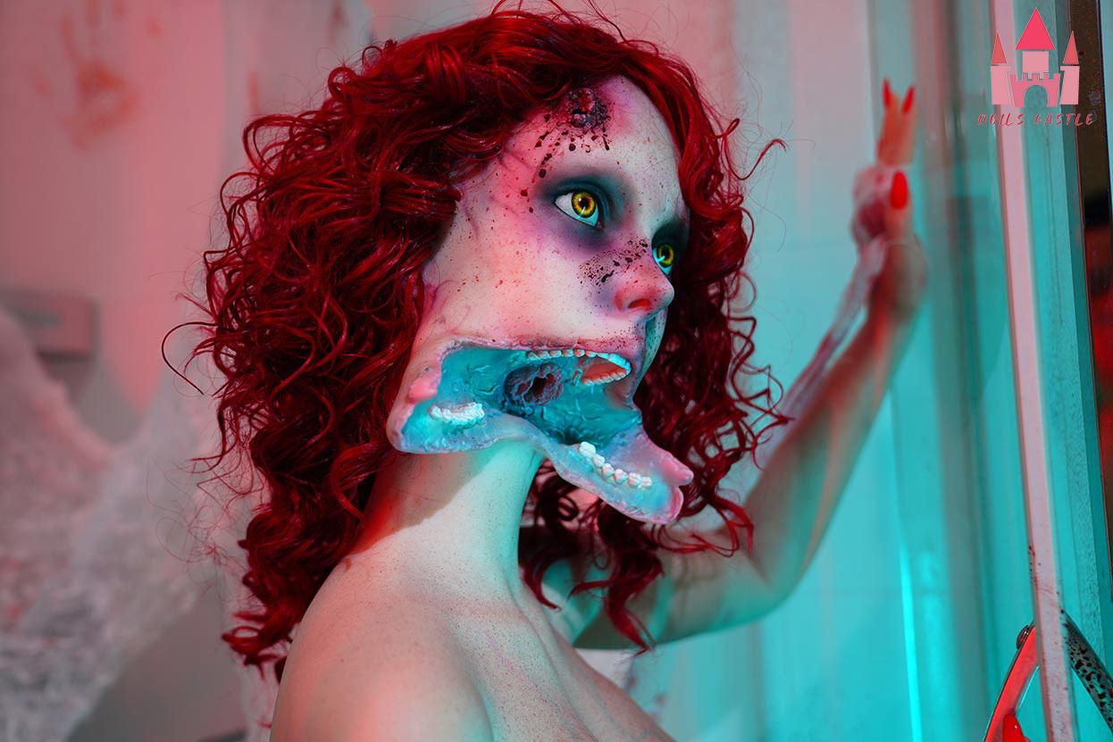 5ft1/156cm D Cup Silicone Zombie Sex Doll - Elizabeth