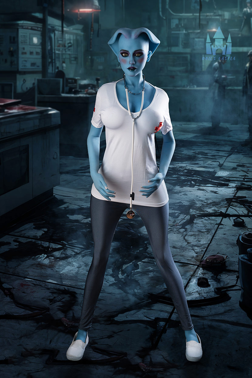 5ft6/170cm G Cup TPE Alien Sex Doll - Elsa