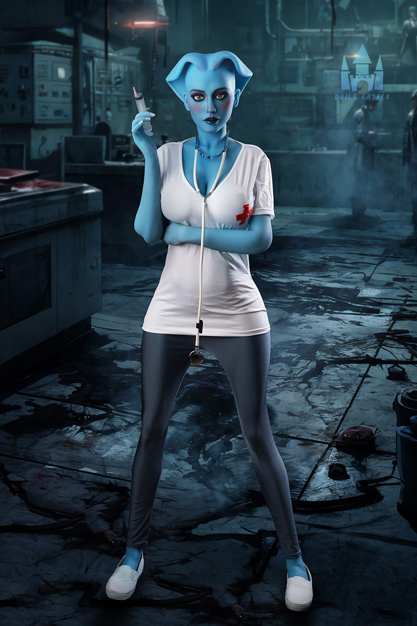 5ft6/170cm G Cup TPE Alien Sex Doll - Elsa