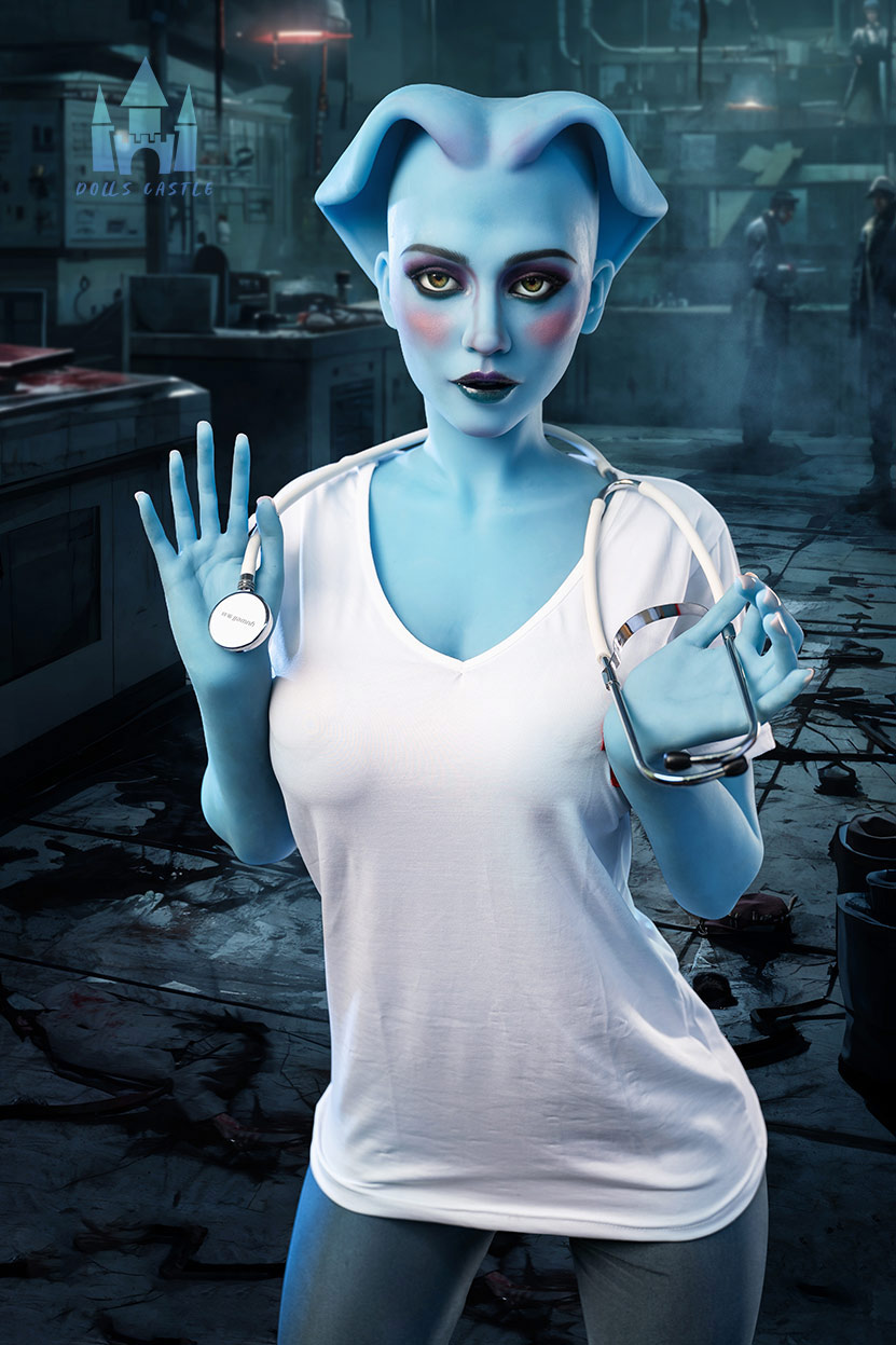 5ft6/170cm G Cup TPE Alien Sex Doll - Elsa