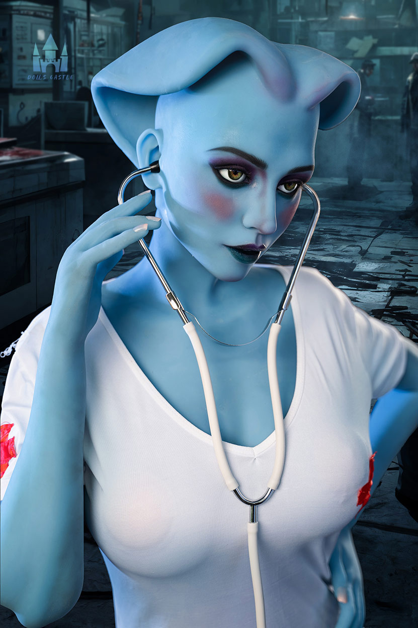 5ft6/170cm G Cup TPE Alien Sex Doll - Elsa