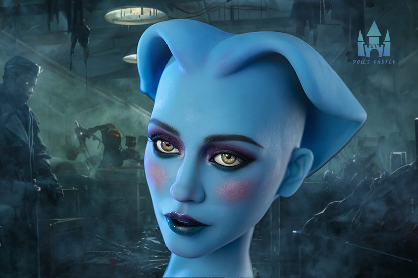 5ft6/170cm G Cup TPE Alien Sex Doll - Elsa