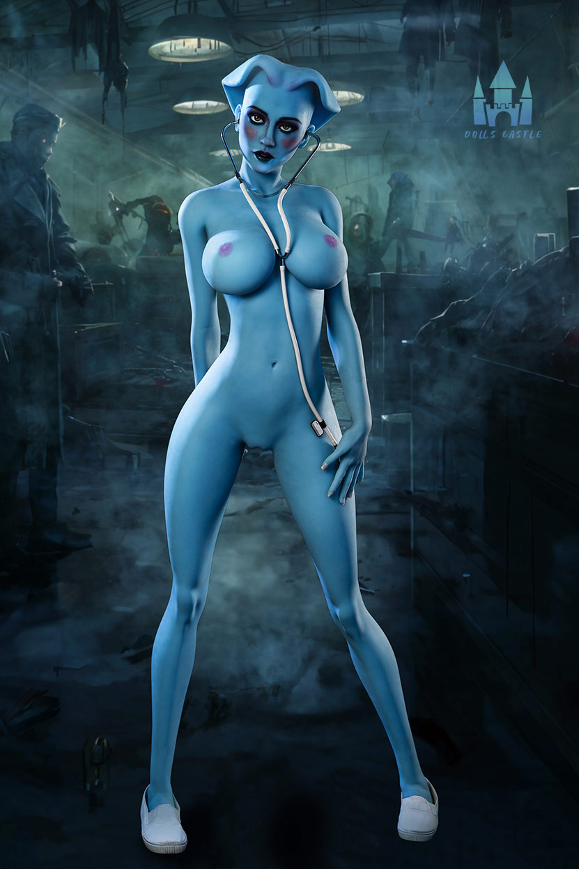 5ft6/170cm G Cup TPE Alien Sex Doll - Elsa