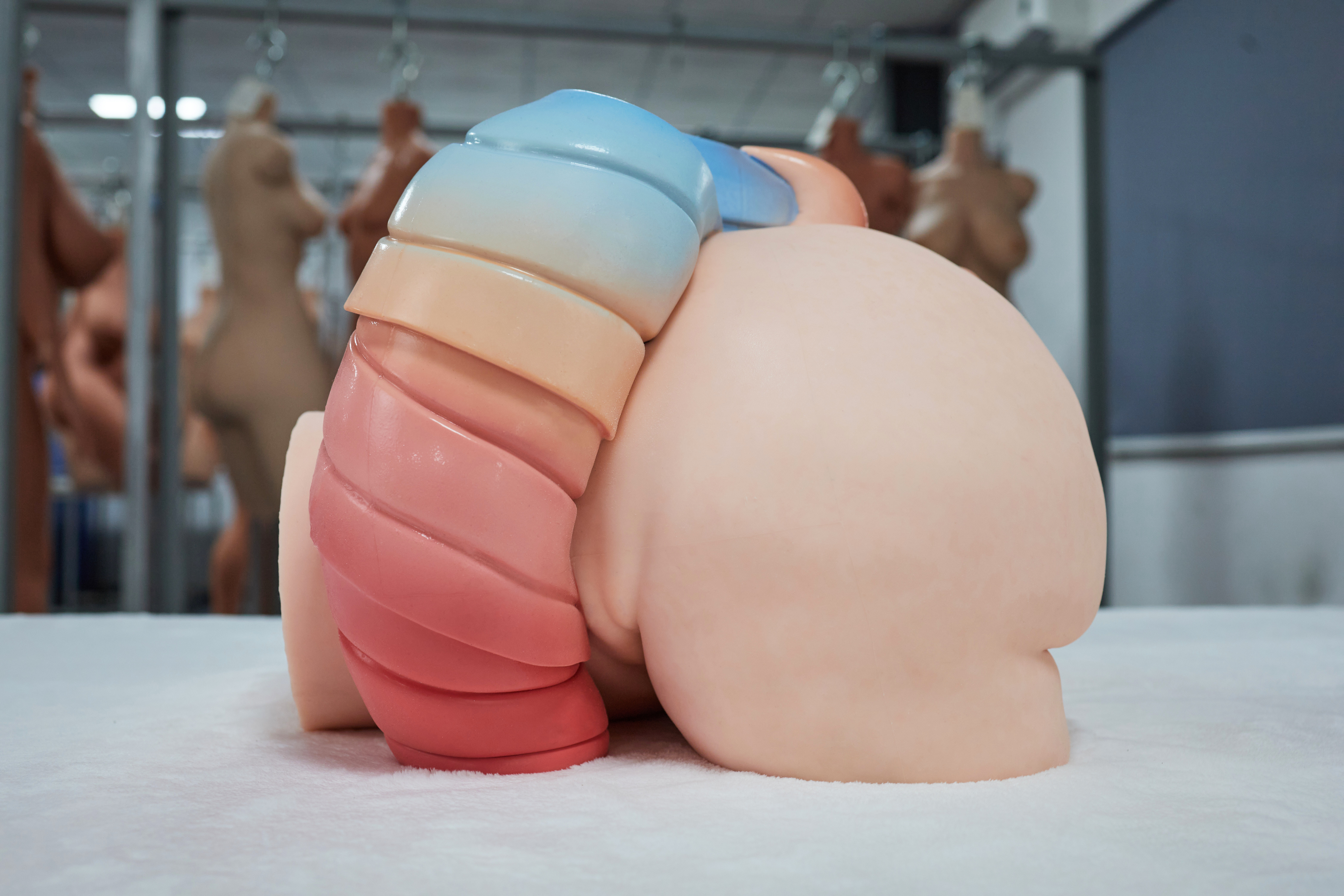 Ray - Fantasy Horse Tail Silicone Sex Torso with Gel Butt