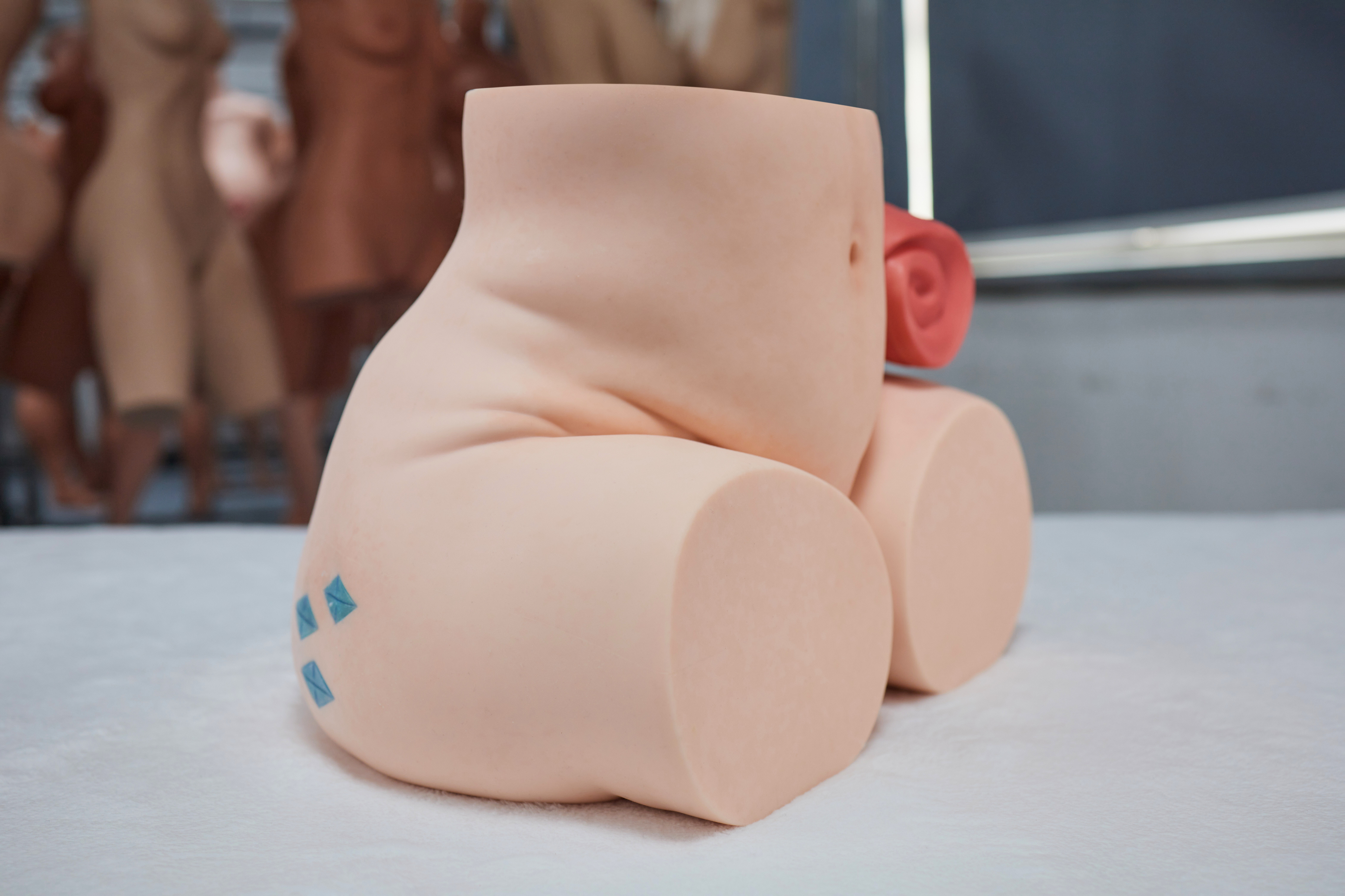 Ray - Fantasy Horse Tail Silicone Sex Torso with Gel Butt