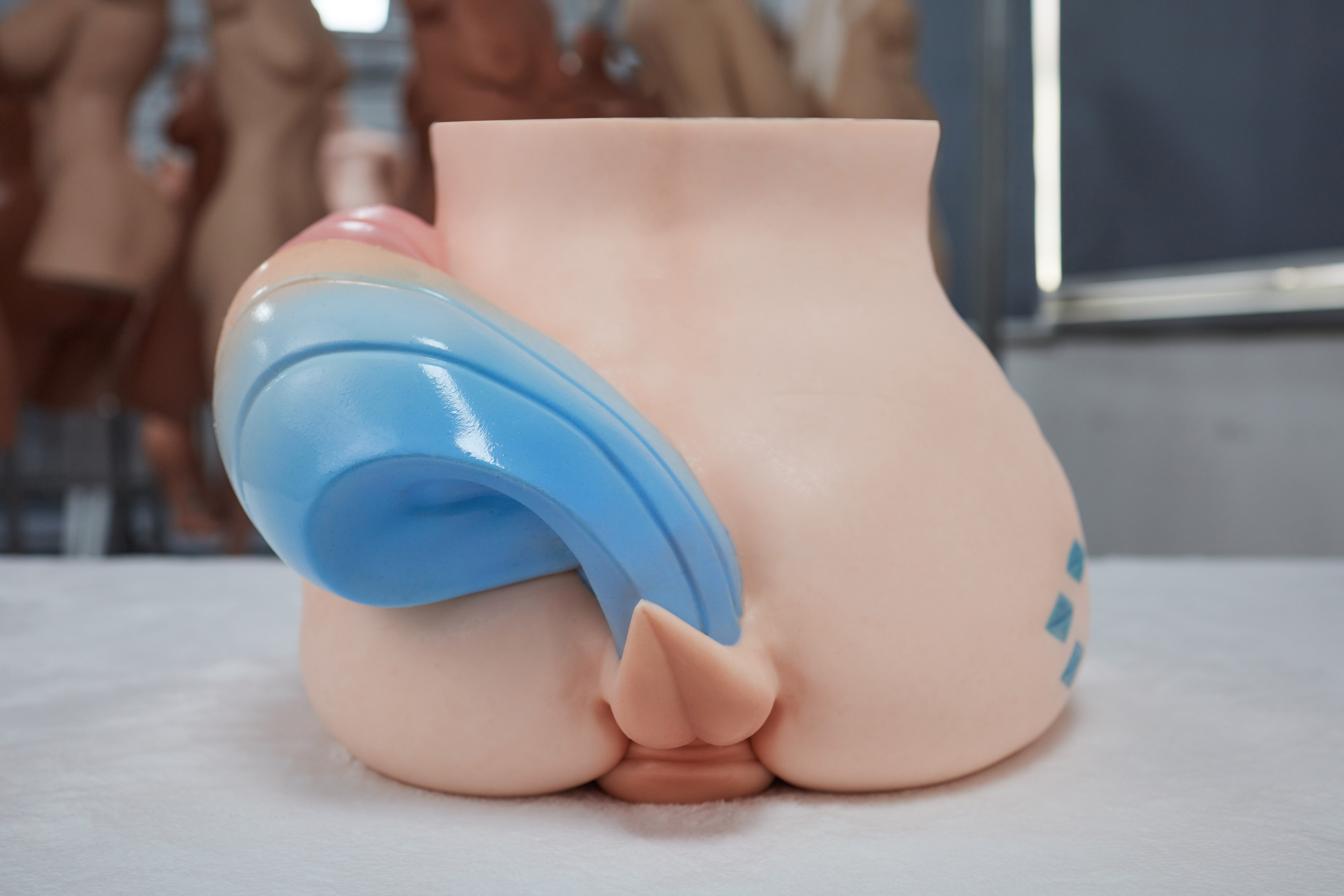 Ray - Fantasy Horse Tail Silicone Sex Torso with Gel Butt