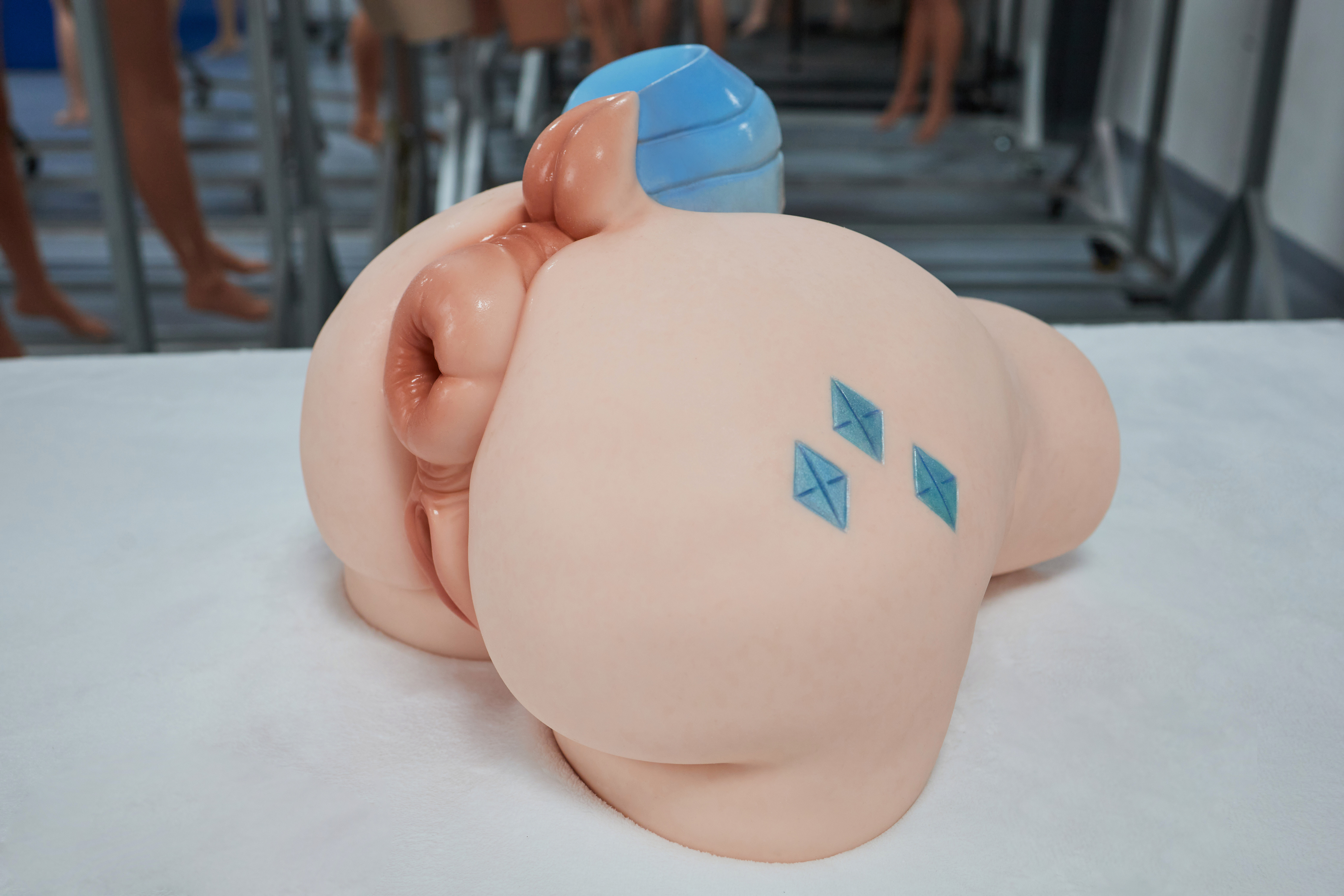 Ray - Fantasy Horse Tail Silicone Sex Torso with Gel Butt