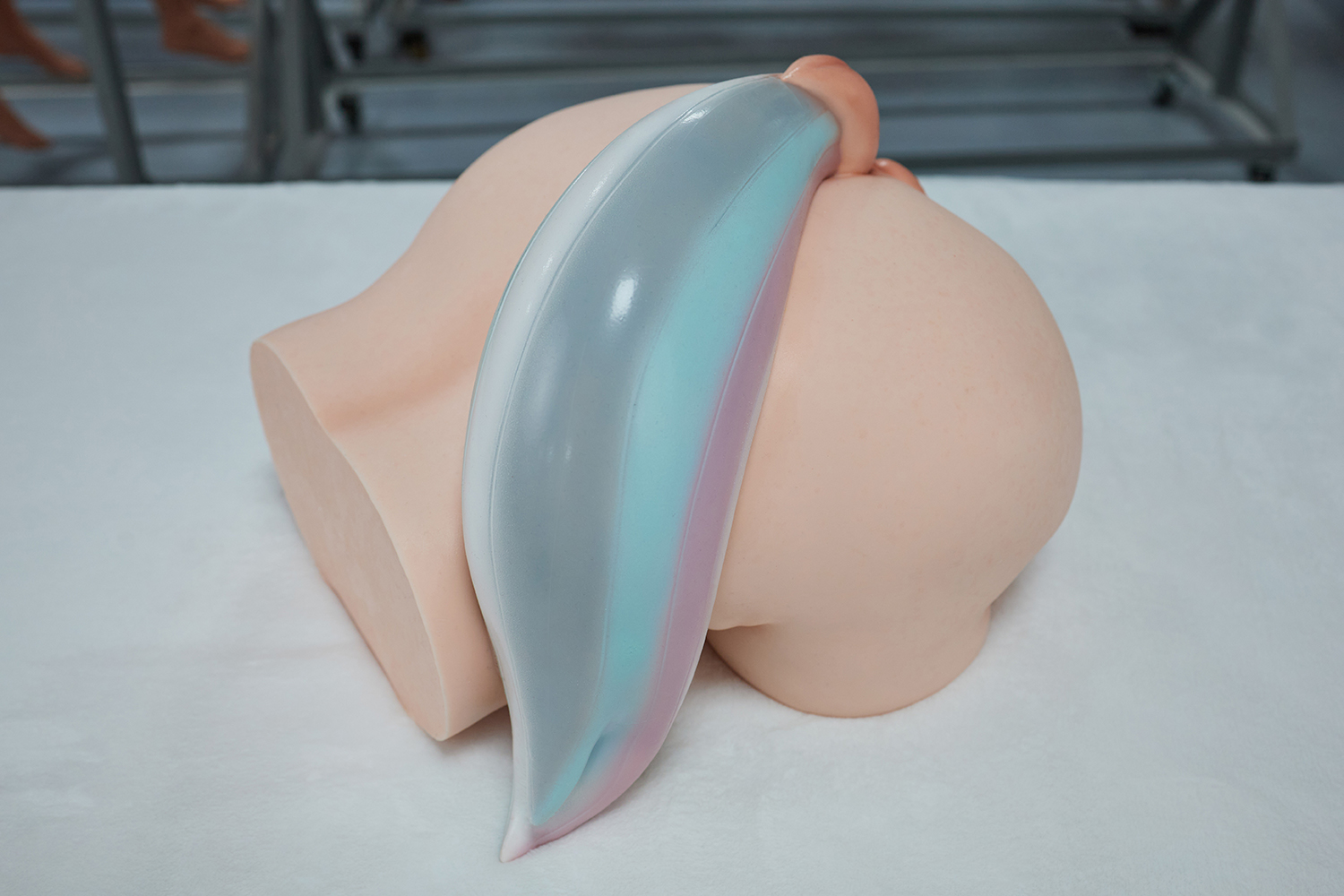 Razor - Fantasy Horse Tail Silicone Sex Torso with Gel Butt