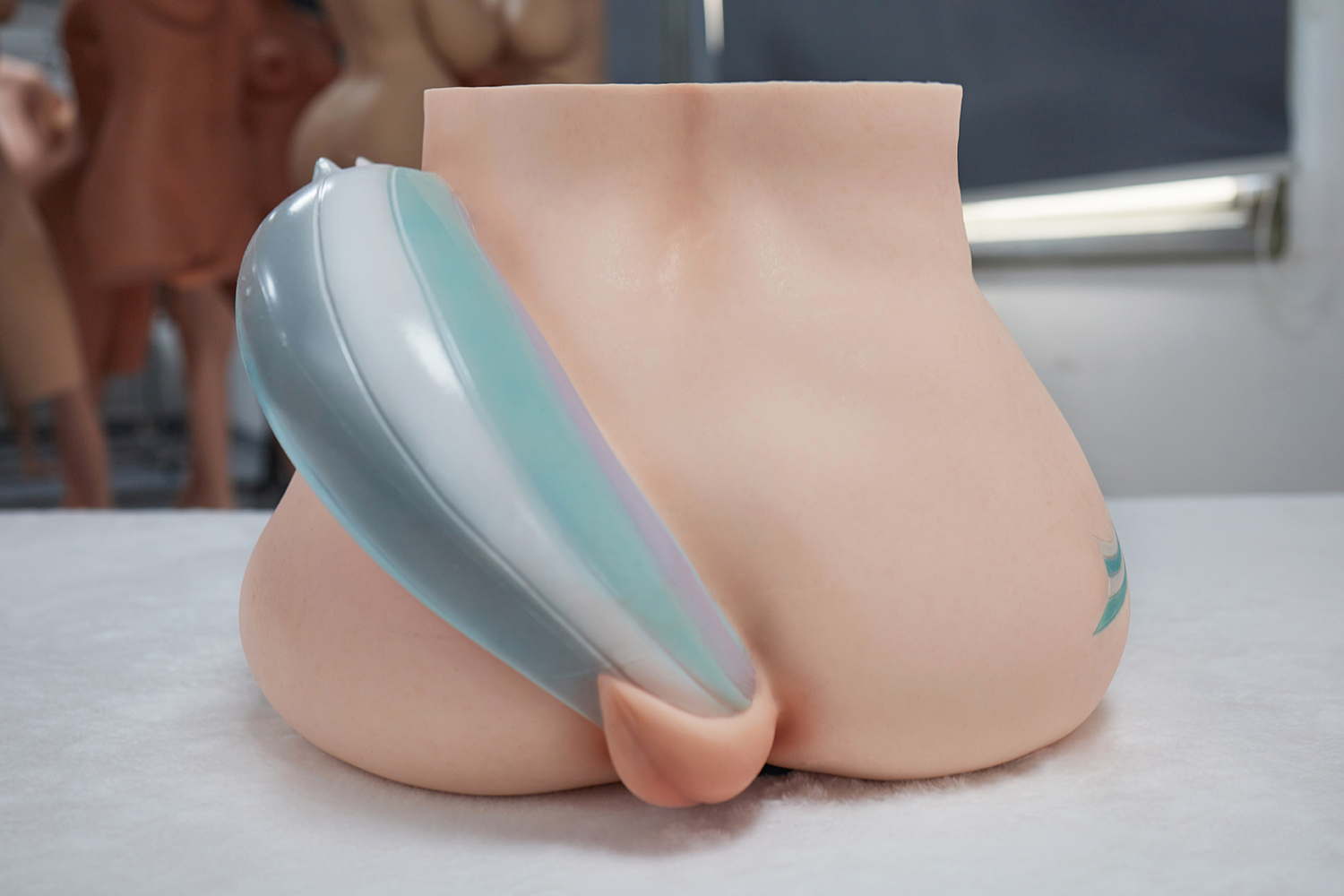 Razor - Fantasy Horse Tail Silicone Sex Torso with Gel Butt