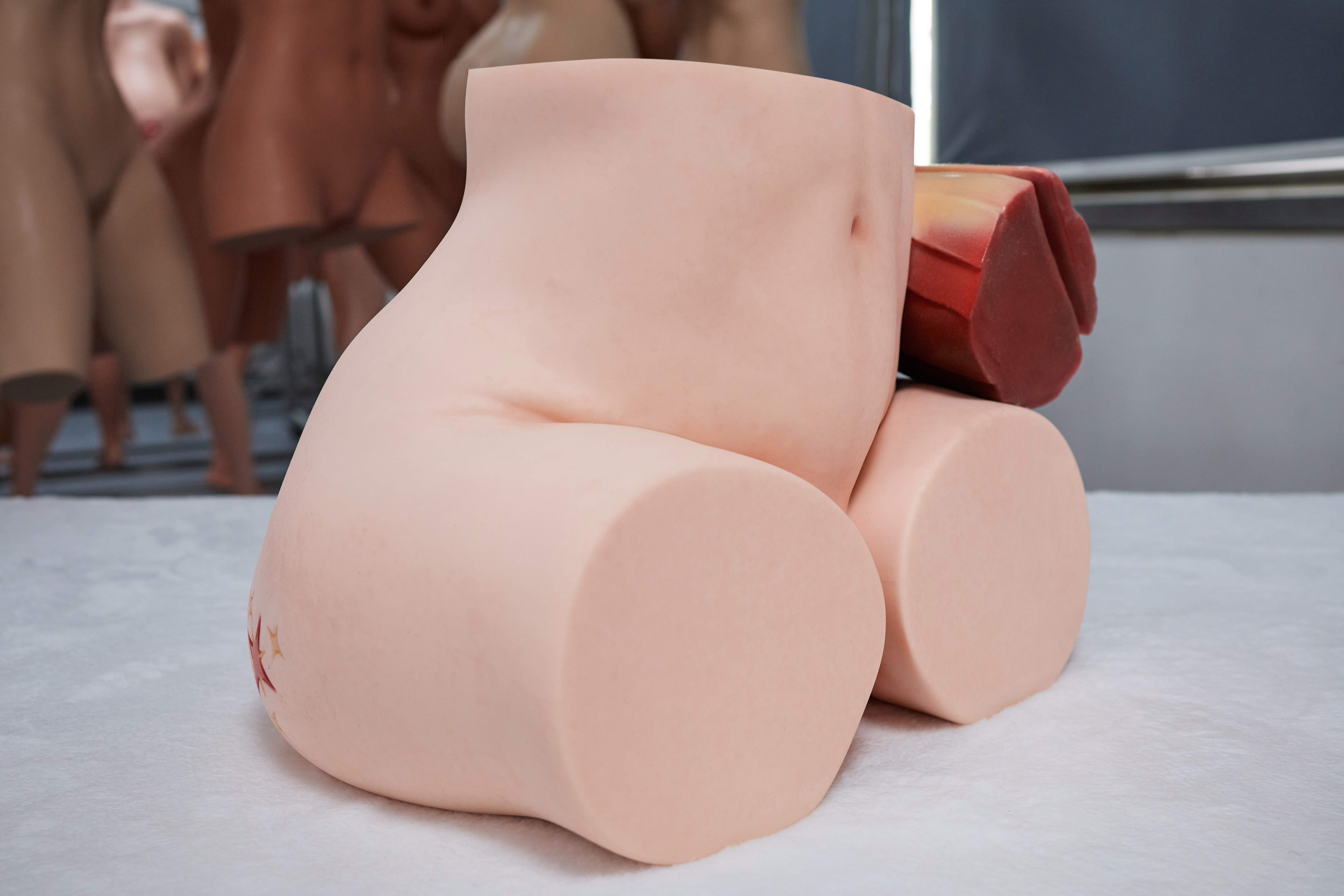 Theory - Fantasy Horse Tail Silicone Sex Torso with Gel Butt