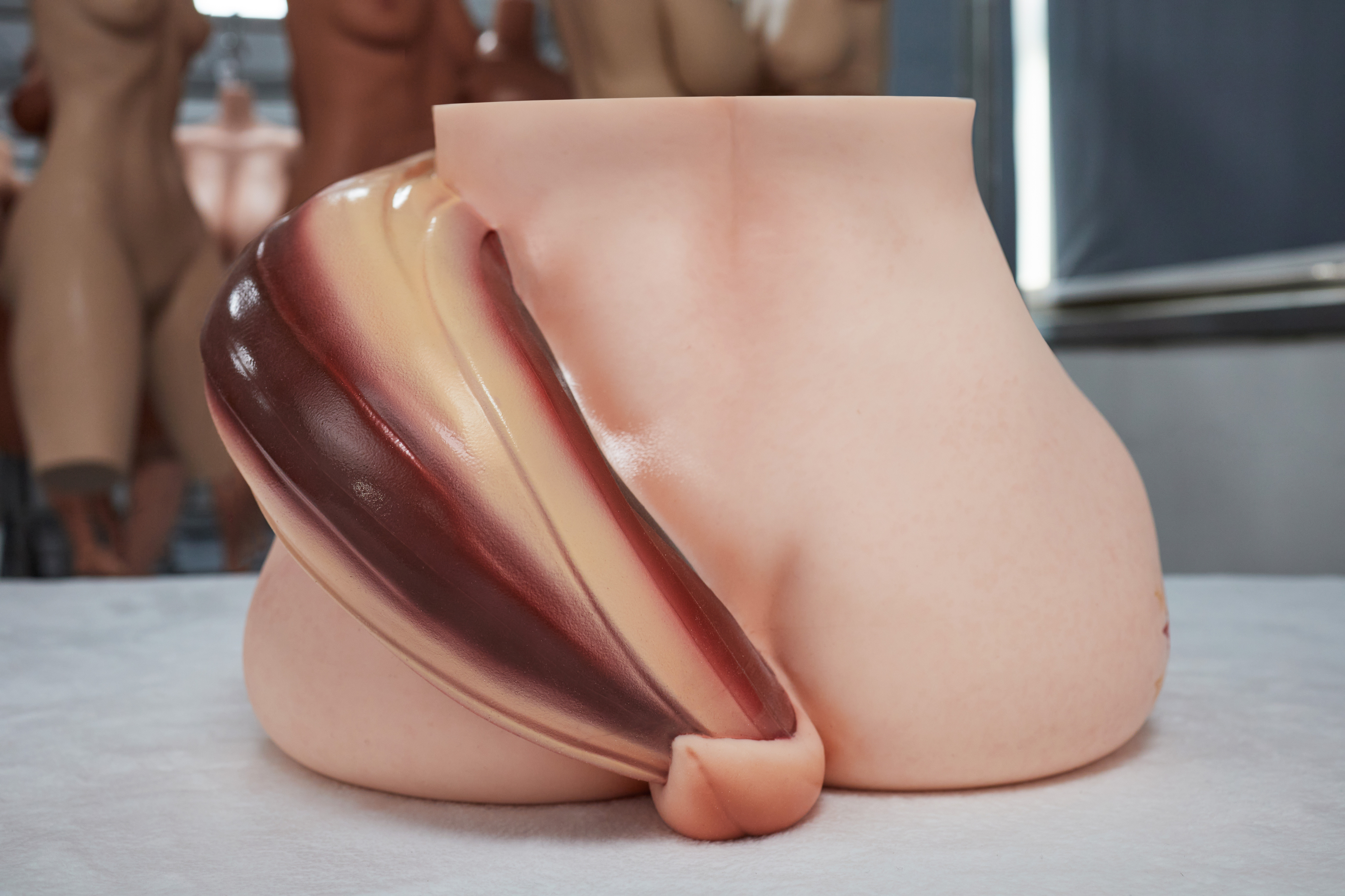 Theory - Fantasy Horse Tail Silicone Sex Torso with Gel Butt