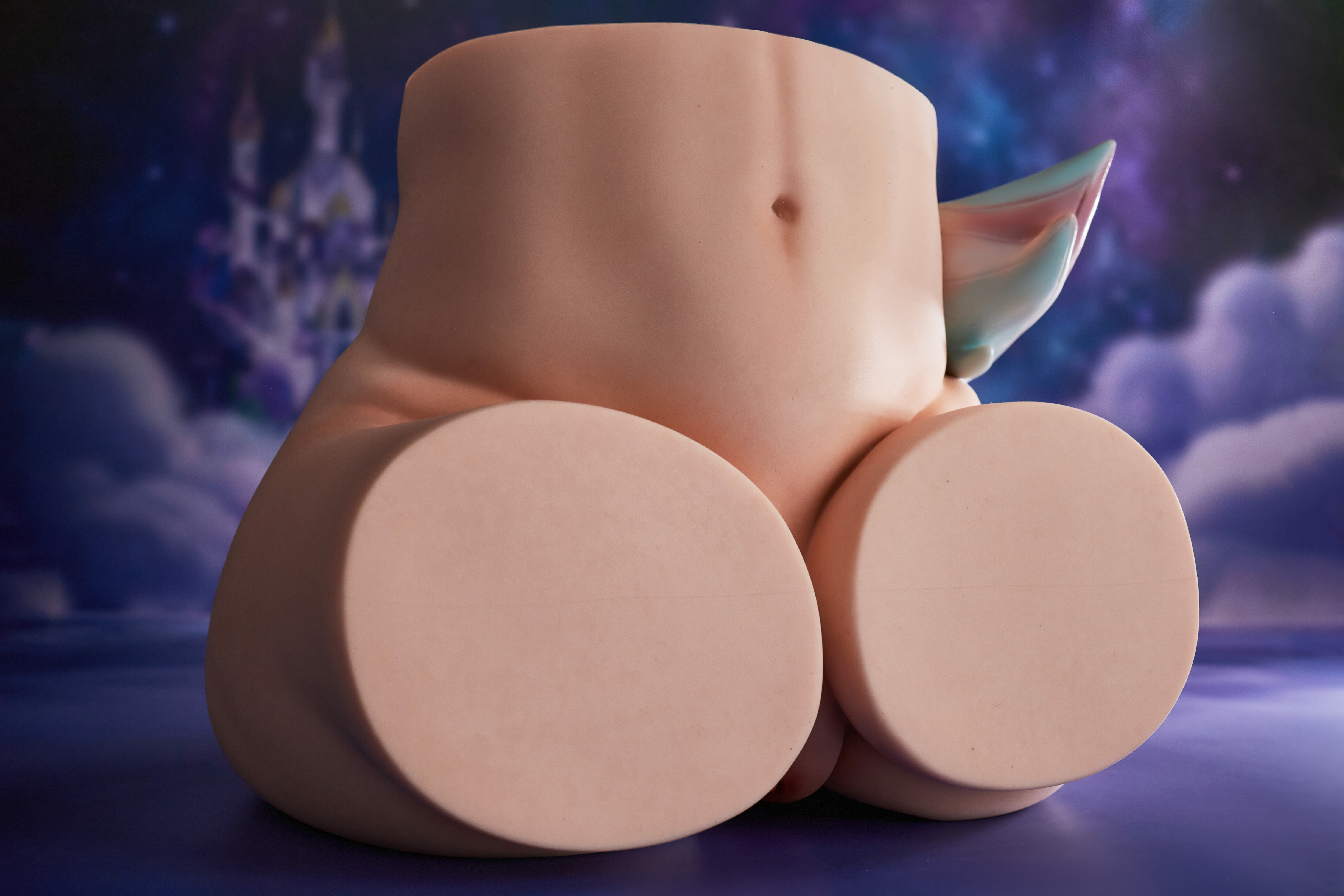 Razor - Fantasy Horse Tail Silicone Sex Torso with Gel Butt