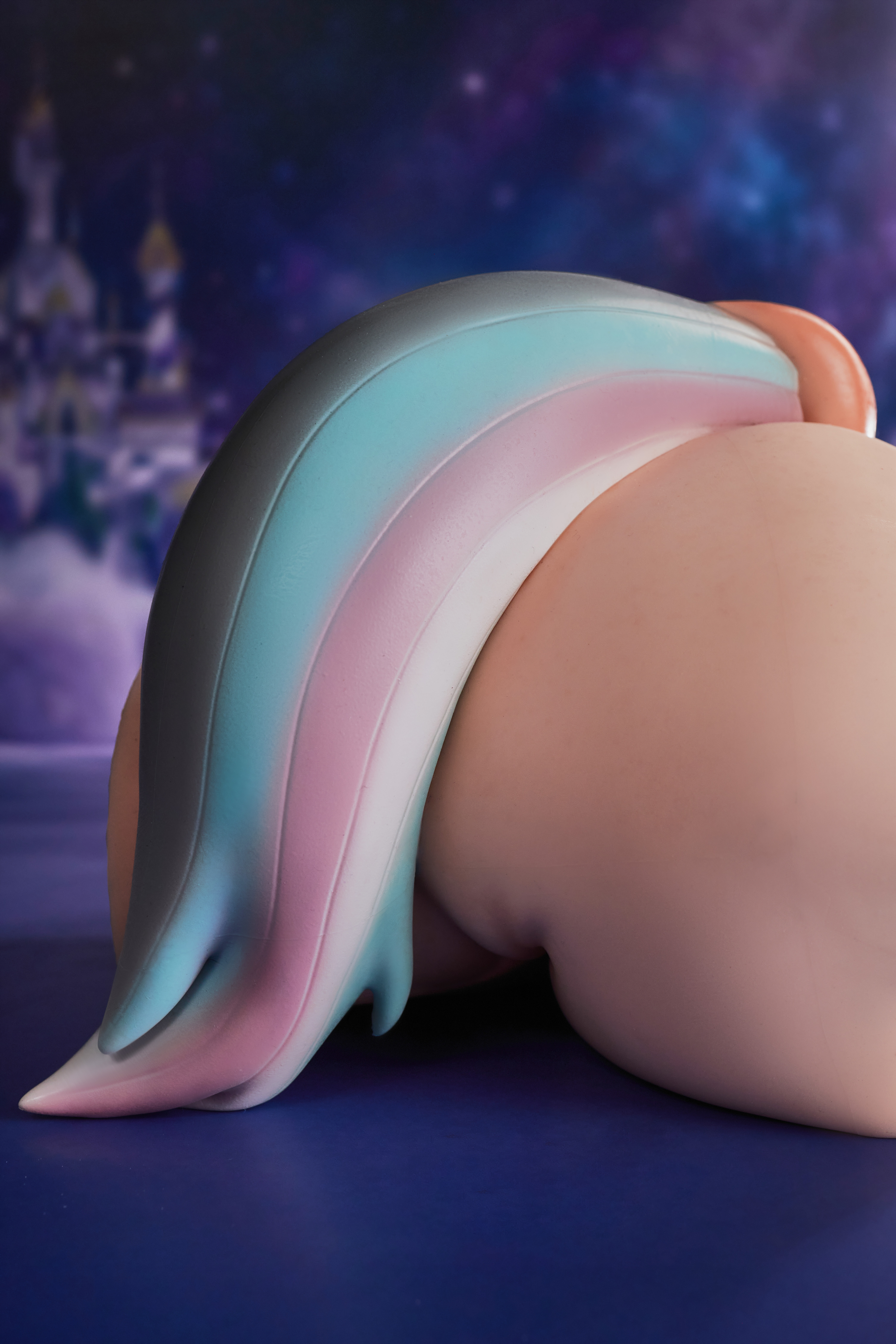 Razor - Fantasy Horse Tail Silicone Sex Torso with Gel Butt