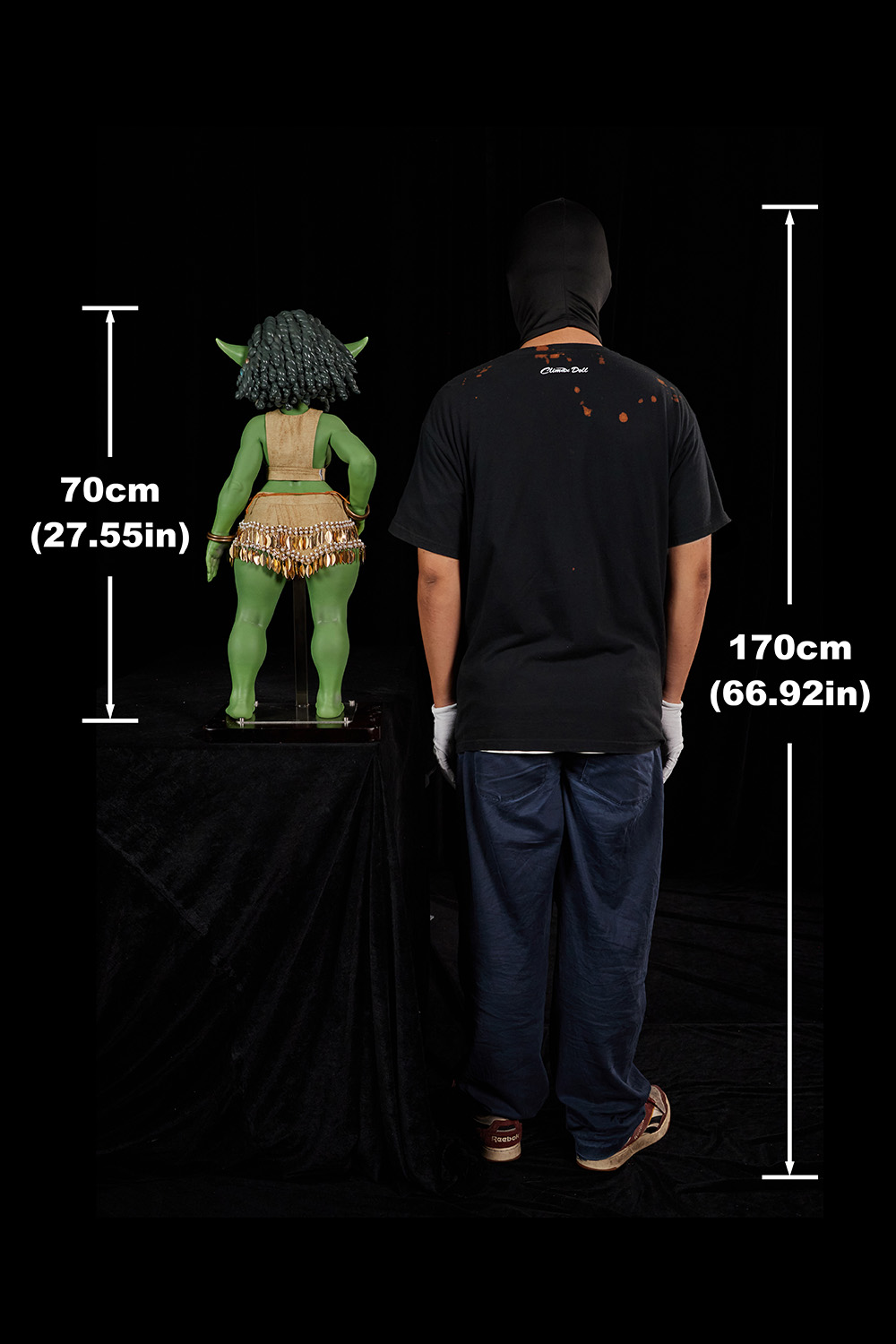 Si70 Kaela Green - Silicone A Cup Anime Goblin Girl Mini Sex Doll