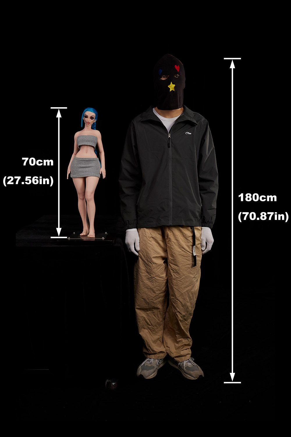 Si70 MO Jetta - Silicone Anime Jinx Sex Doll