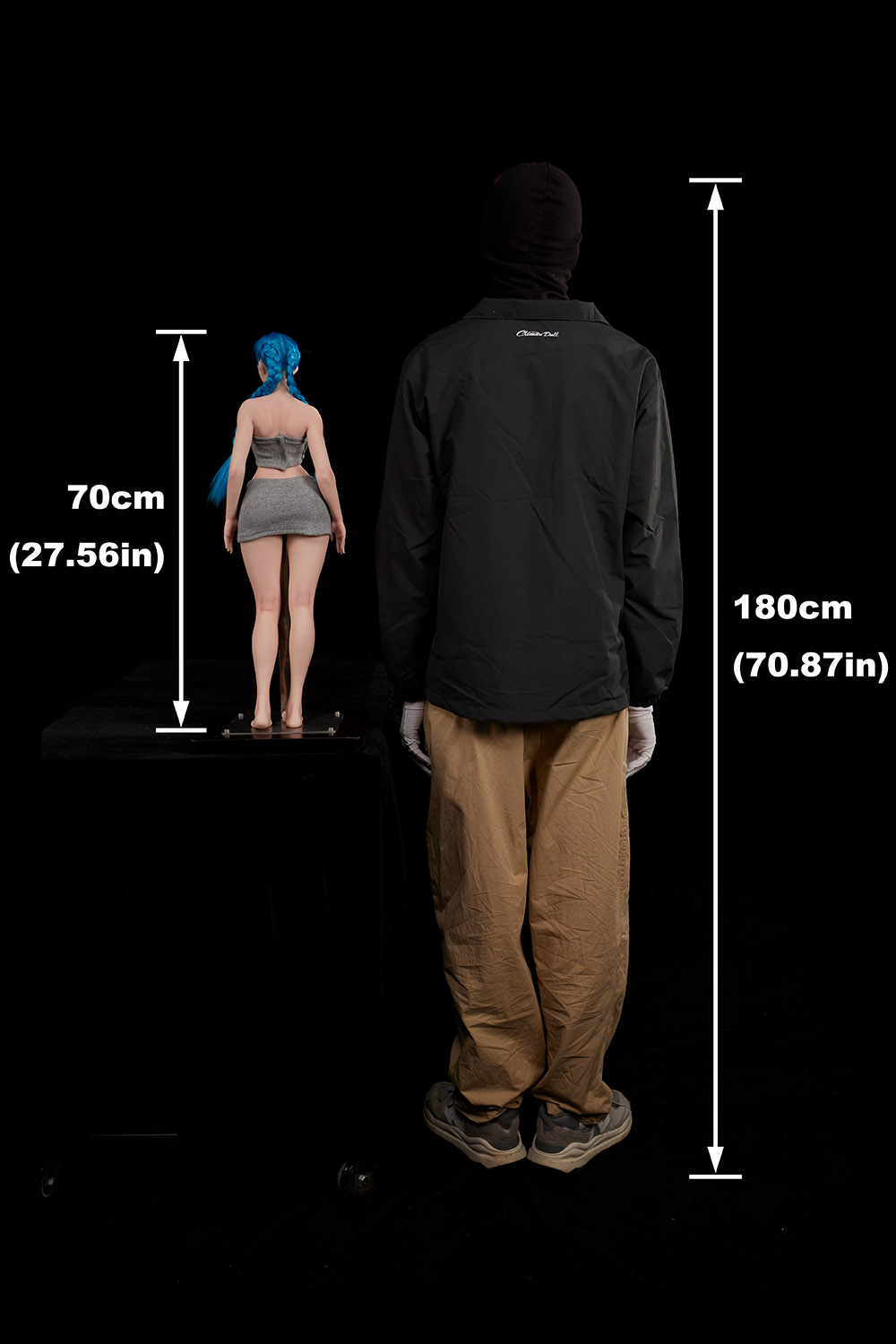 Si70 MO Jetta - Silicone Anime Jinx Sex Doll