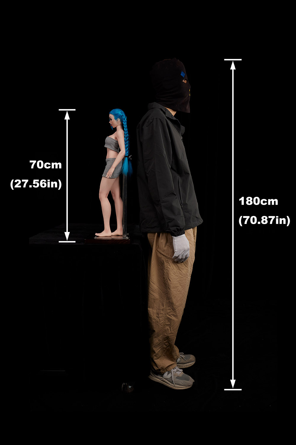 Si70 MO Jetta - Silicone Anime Jinx Sex Doll