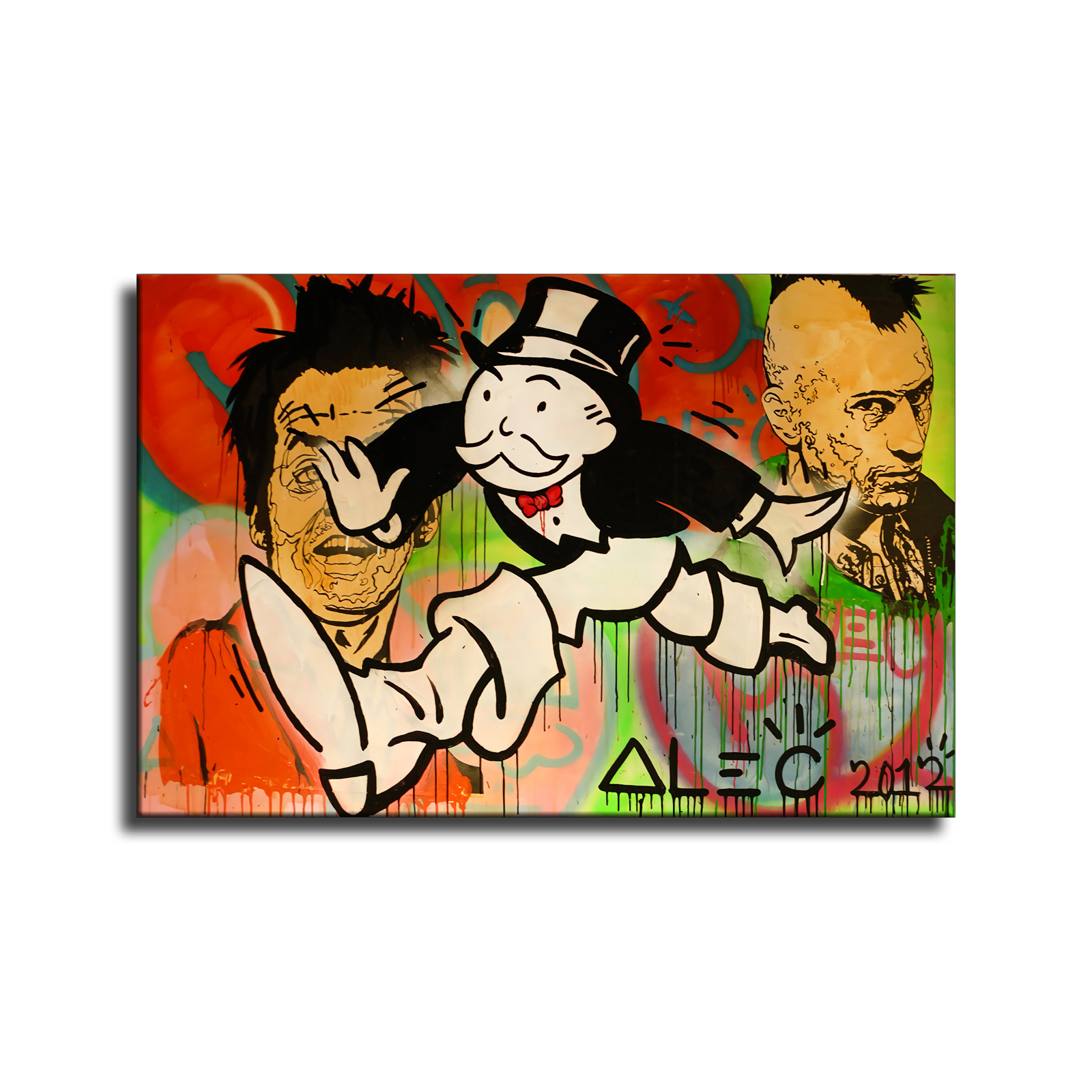 Alec Monopoly Poster, inspired Art Print. Ironing board. New HD print. Canvas ready to hang. Large poster. Home decor wall painting - DF10643