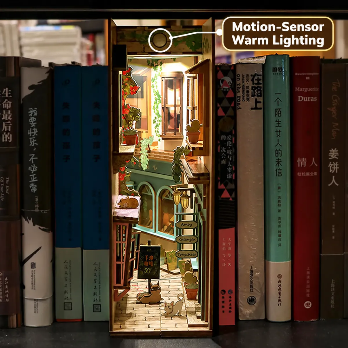 Body-Sensor Warm Lighting