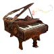 3D Piano Model Kit|Mechanical 3D Wooden Puzzle Kit-Book Nook World