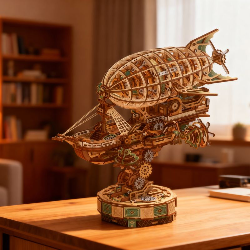 3D Mechanical Wooden Puzzle Kit