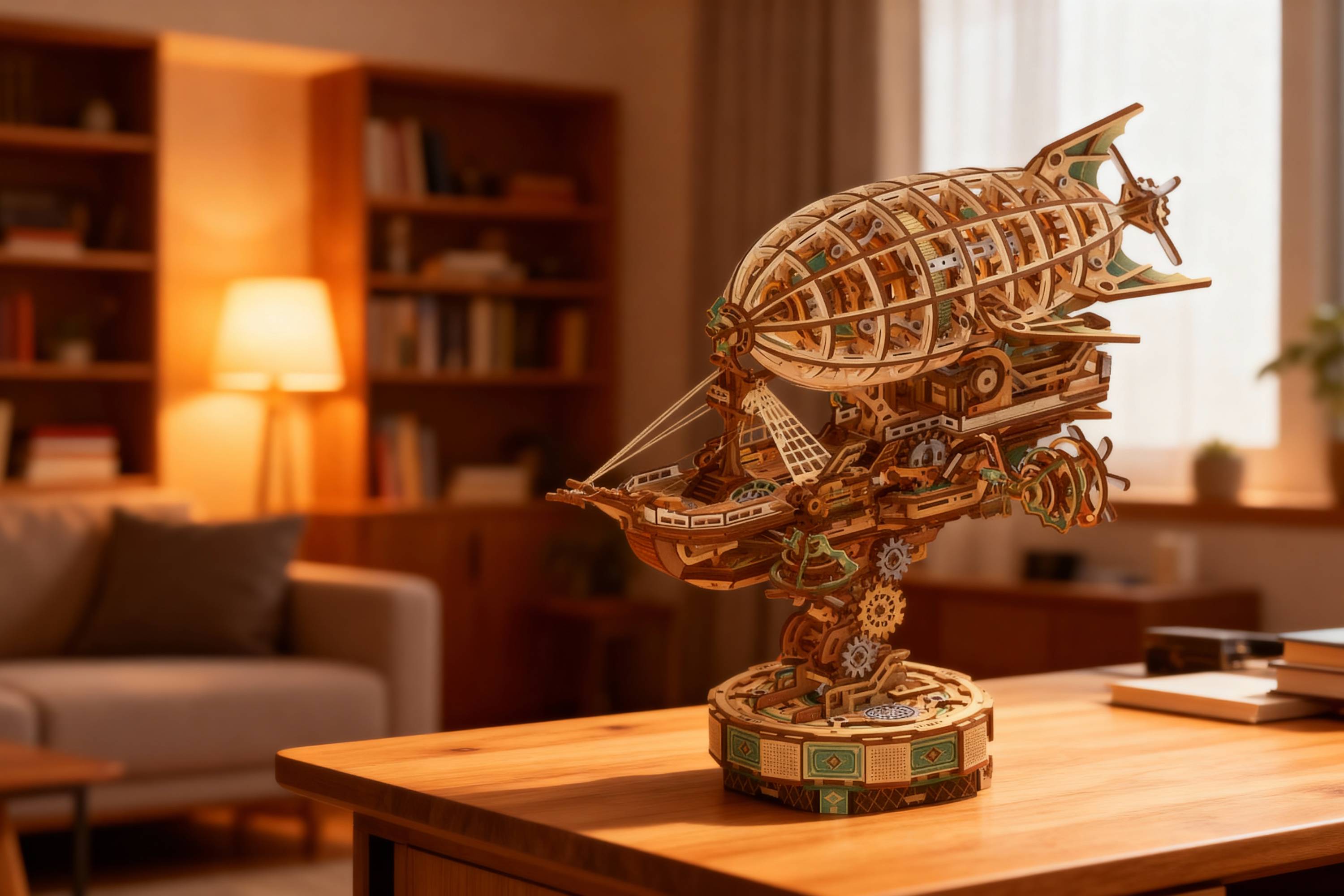 3D Mechanical Wooden Puzzle Kit