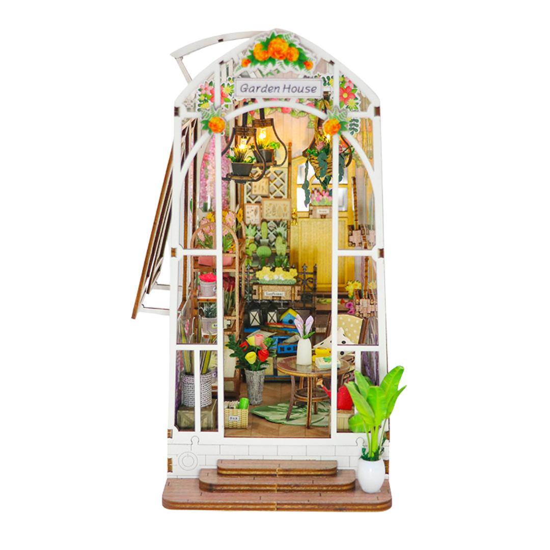 Garden House DIY Book Nook Kit-Book Nook World