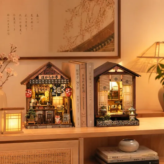 Japanese Book Nooks - DIY Miniature Japan Scenes