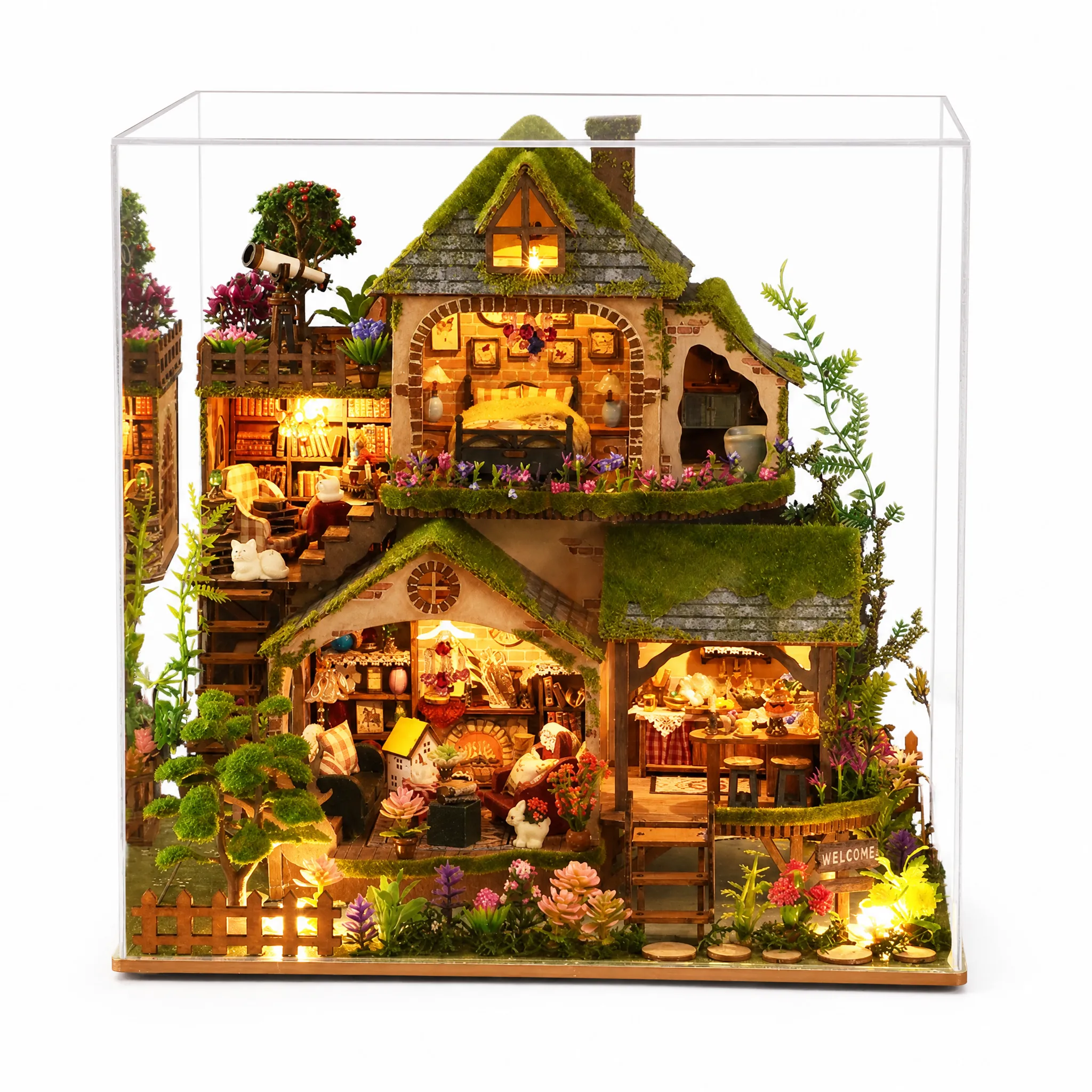 Forest Adventure DIY Mini House Kit l DIY Miniature Kit 
