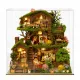 Time Treehouse DIY Mini House Kit l DIY Miniature Kit
