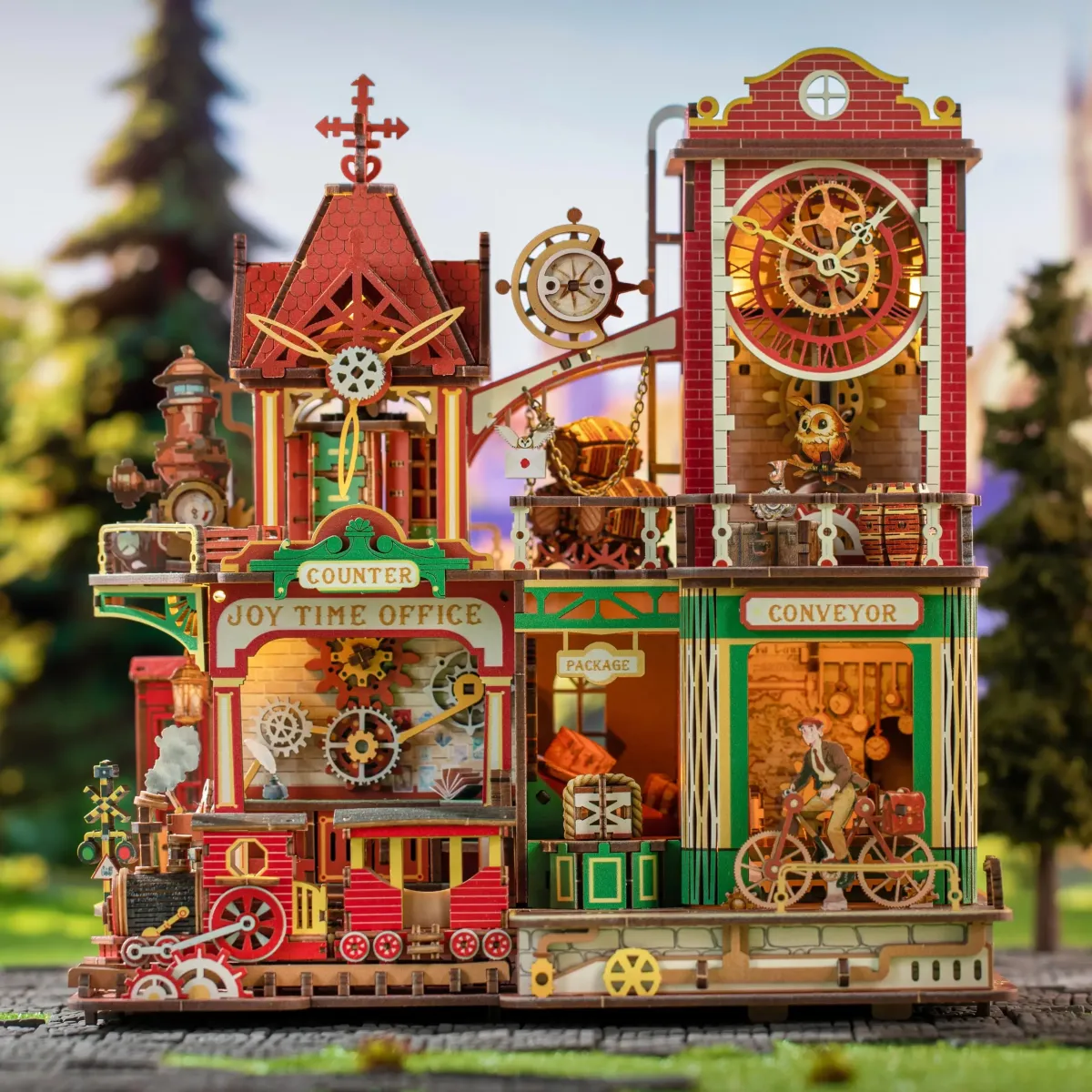 Victorian Steampunk Post Office