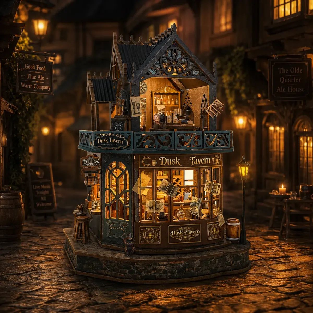 Old-World Tavern Charm