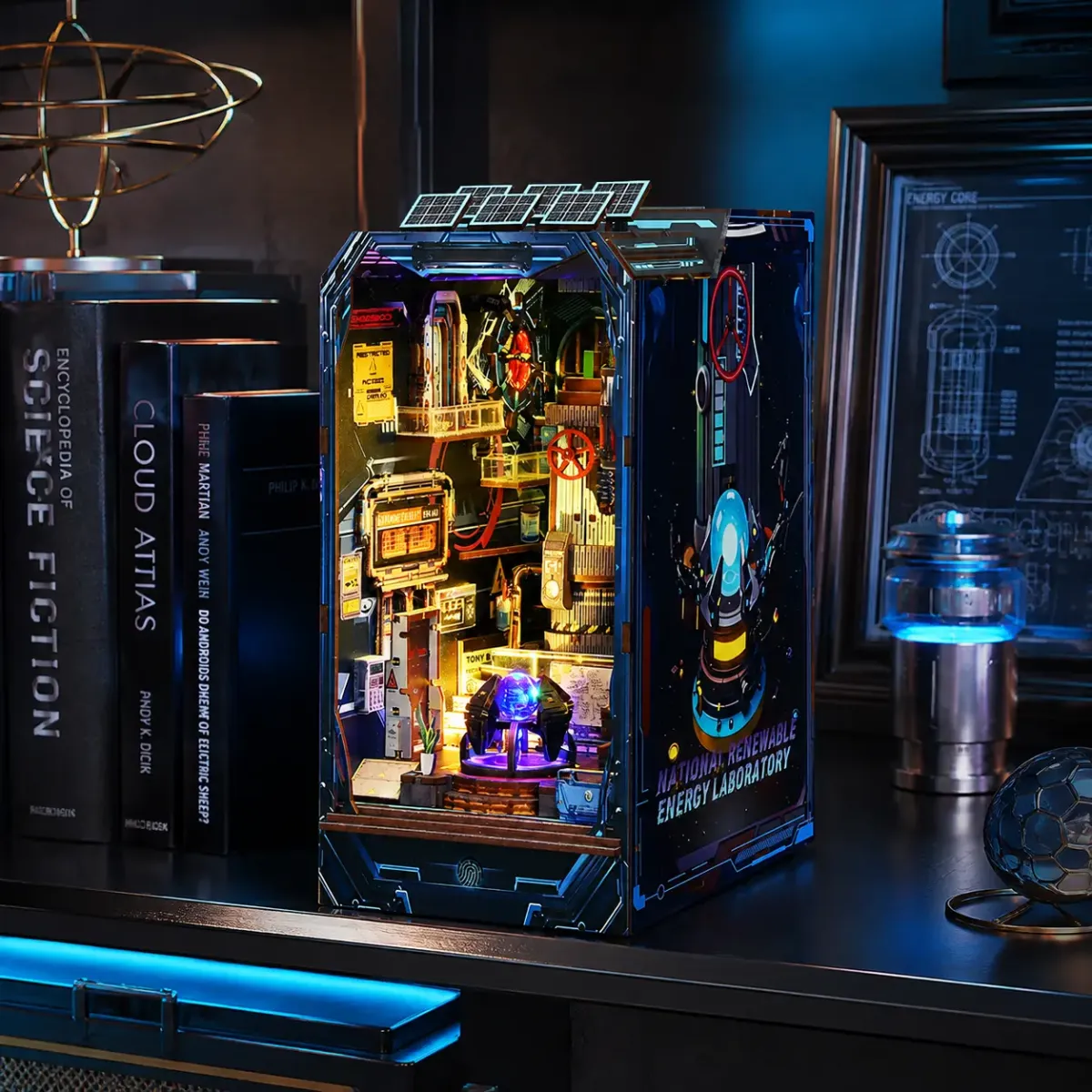 Futuristic Energy Lab World